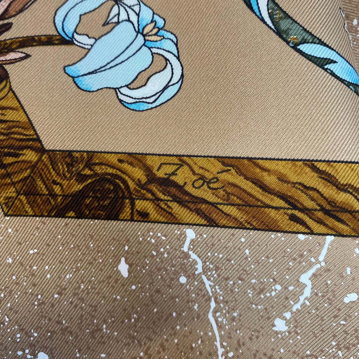 Boxed Hermès Pierres D’orient et D’occident Silk Scarf Quite Rare