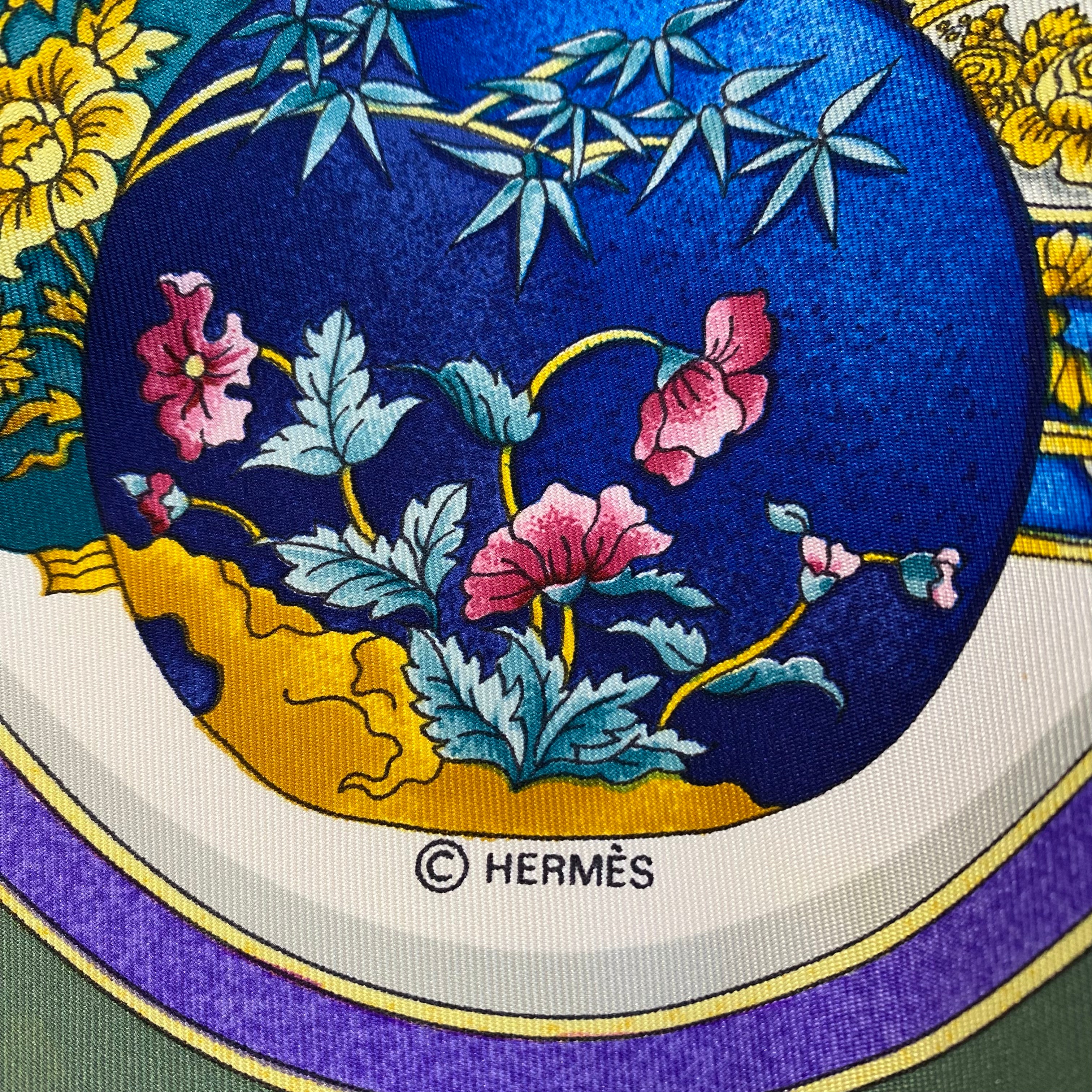 Hermès Qu’ Importe le Flacon Silk Scarf