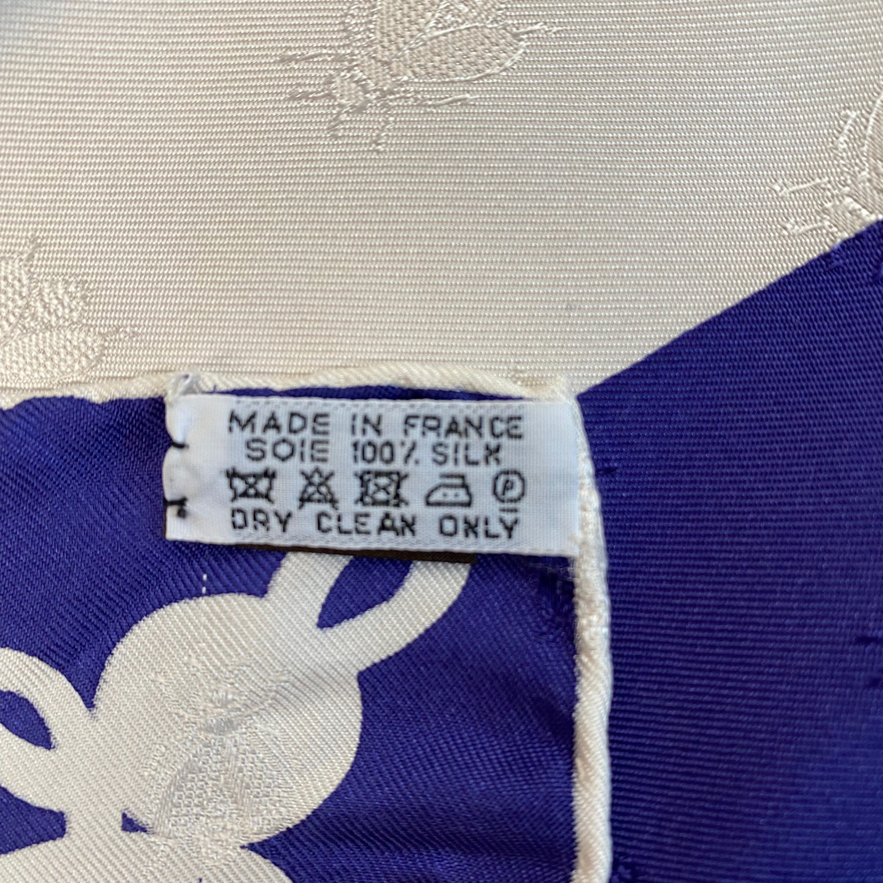 Hermès Brandebourgs Silk Scarf