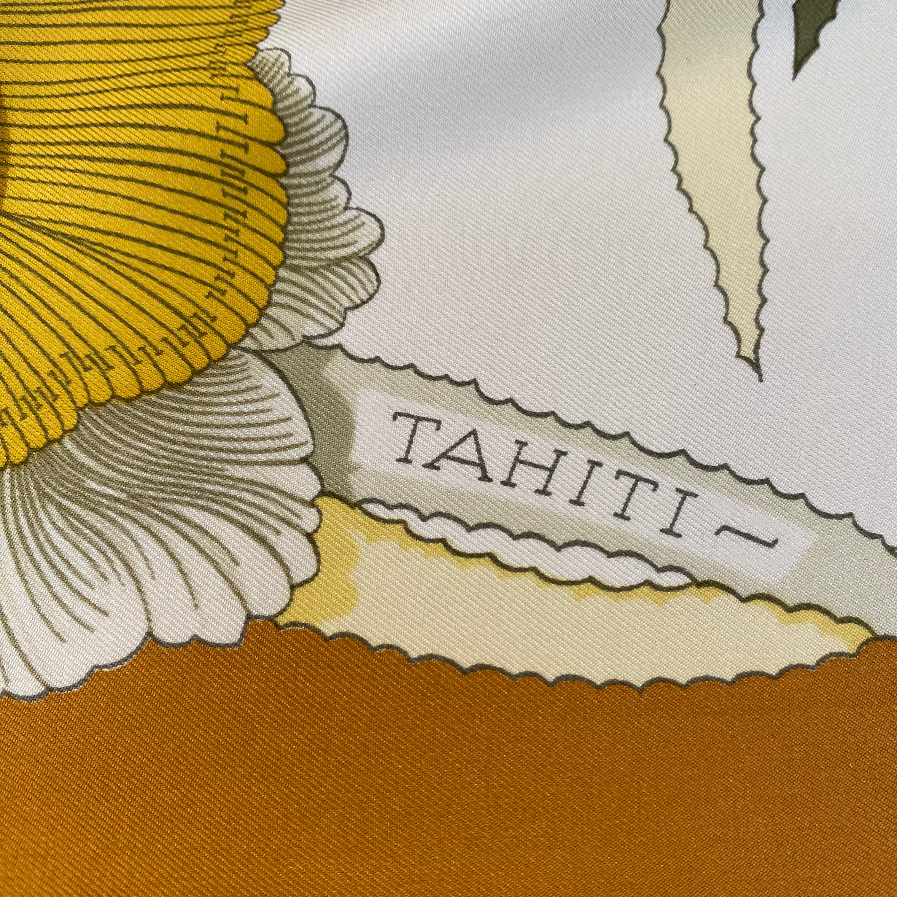 Hermès Tahiti Silk Scarf