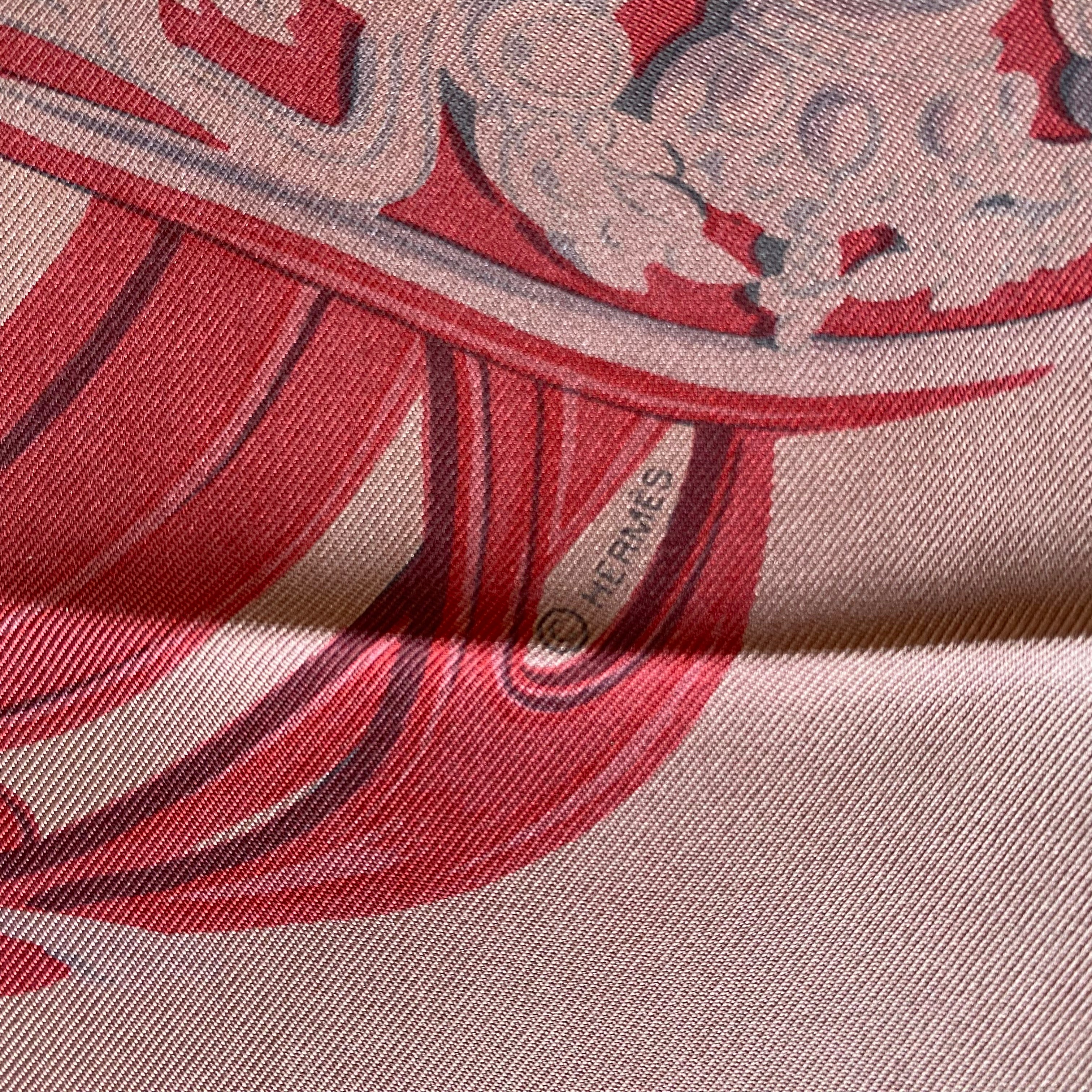 Hermès Brides De Gala Silk Scarf Surteint