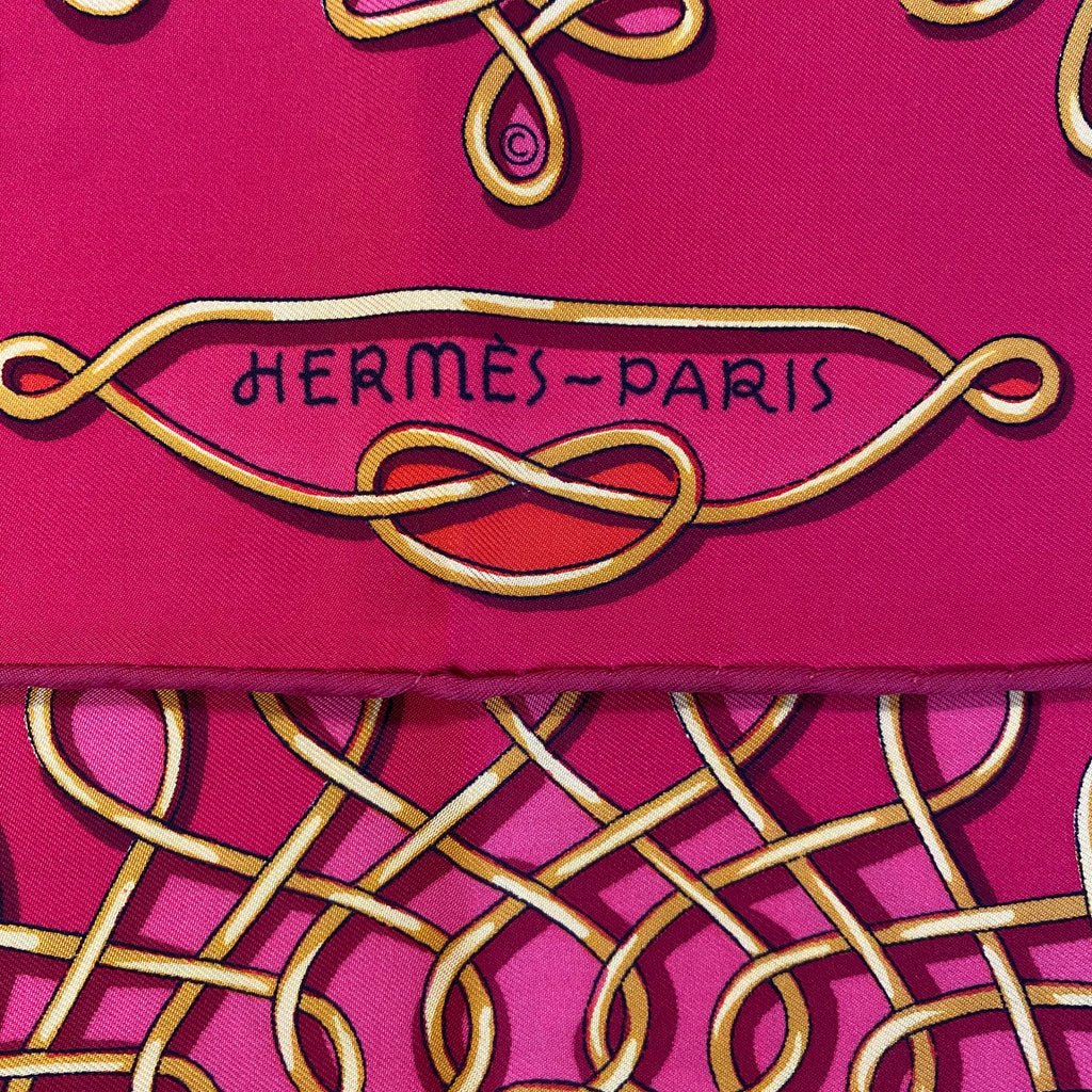 Hermès Vinci Silk Scarf