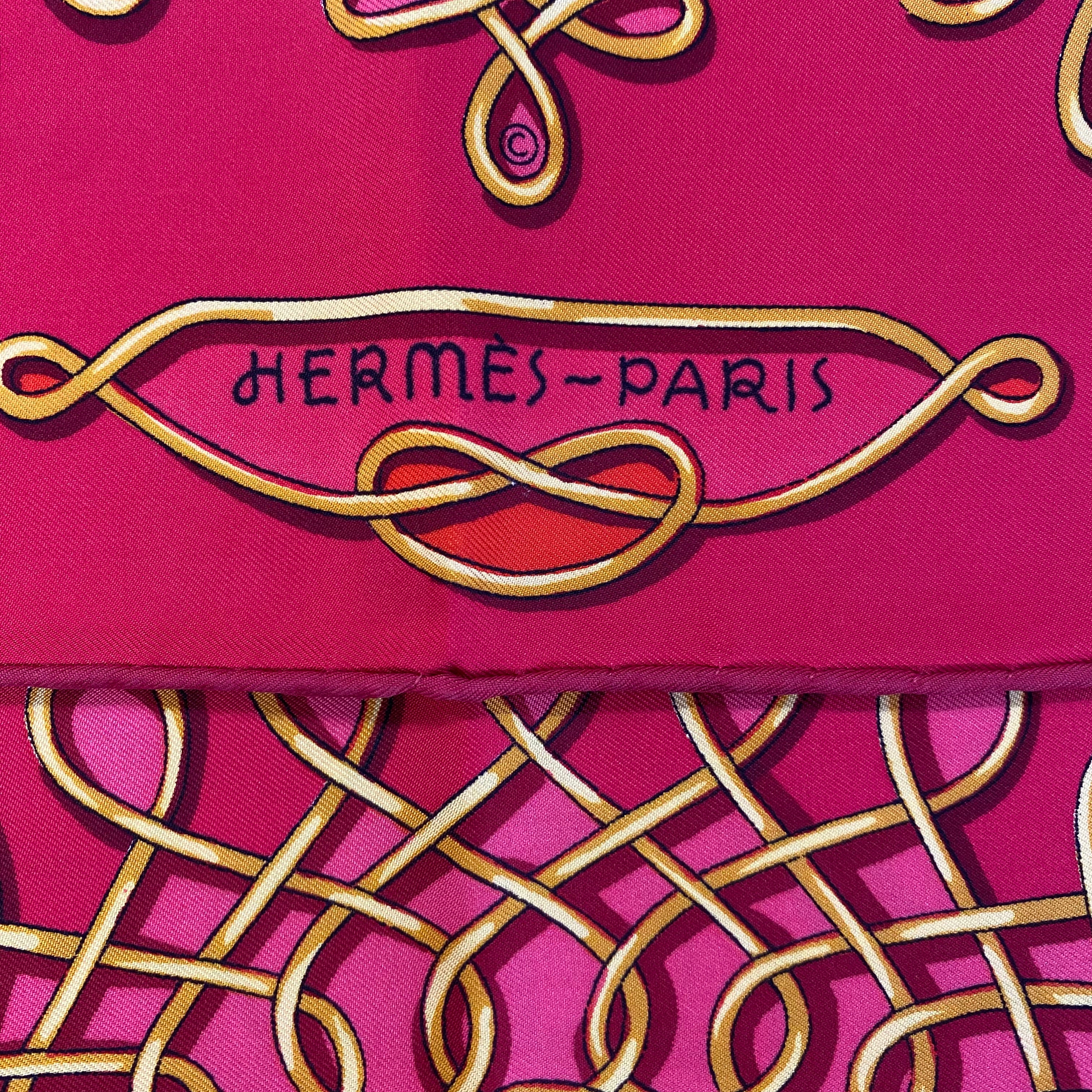 Hermès Vinci Silk Scarf