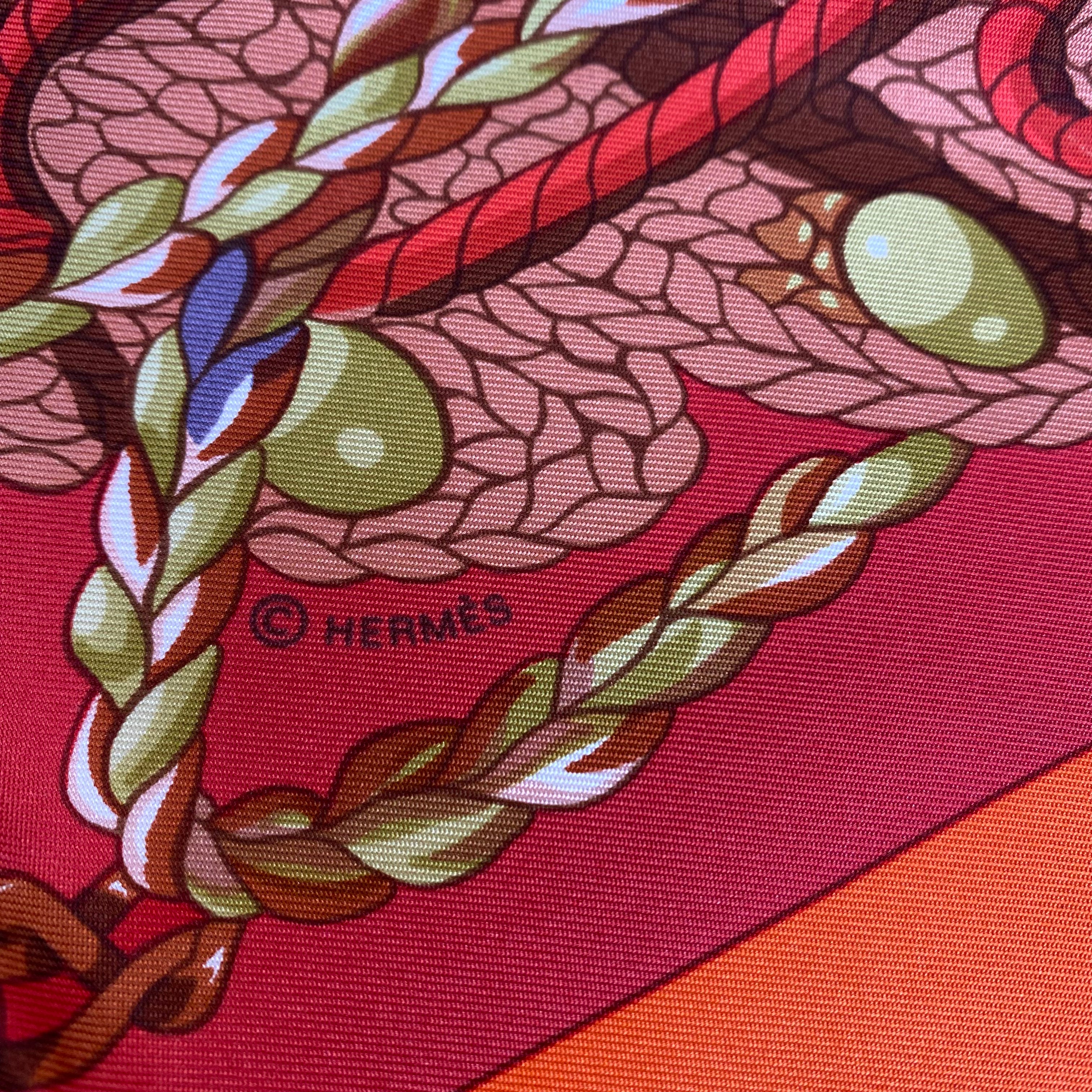 Hermès Le Timbalier Silk Scarf Quite Rare