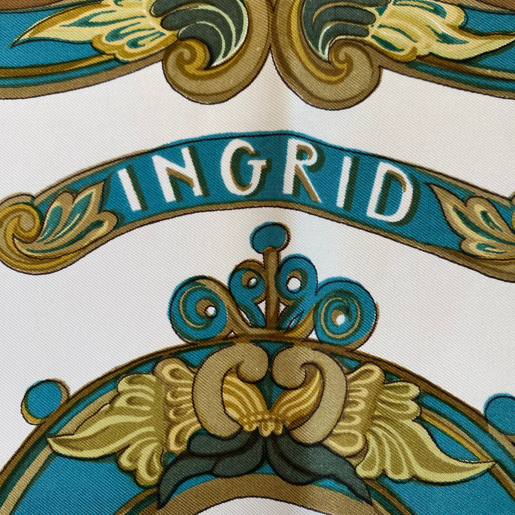 Hermès Ingrid Silk Scarf Quite Rare