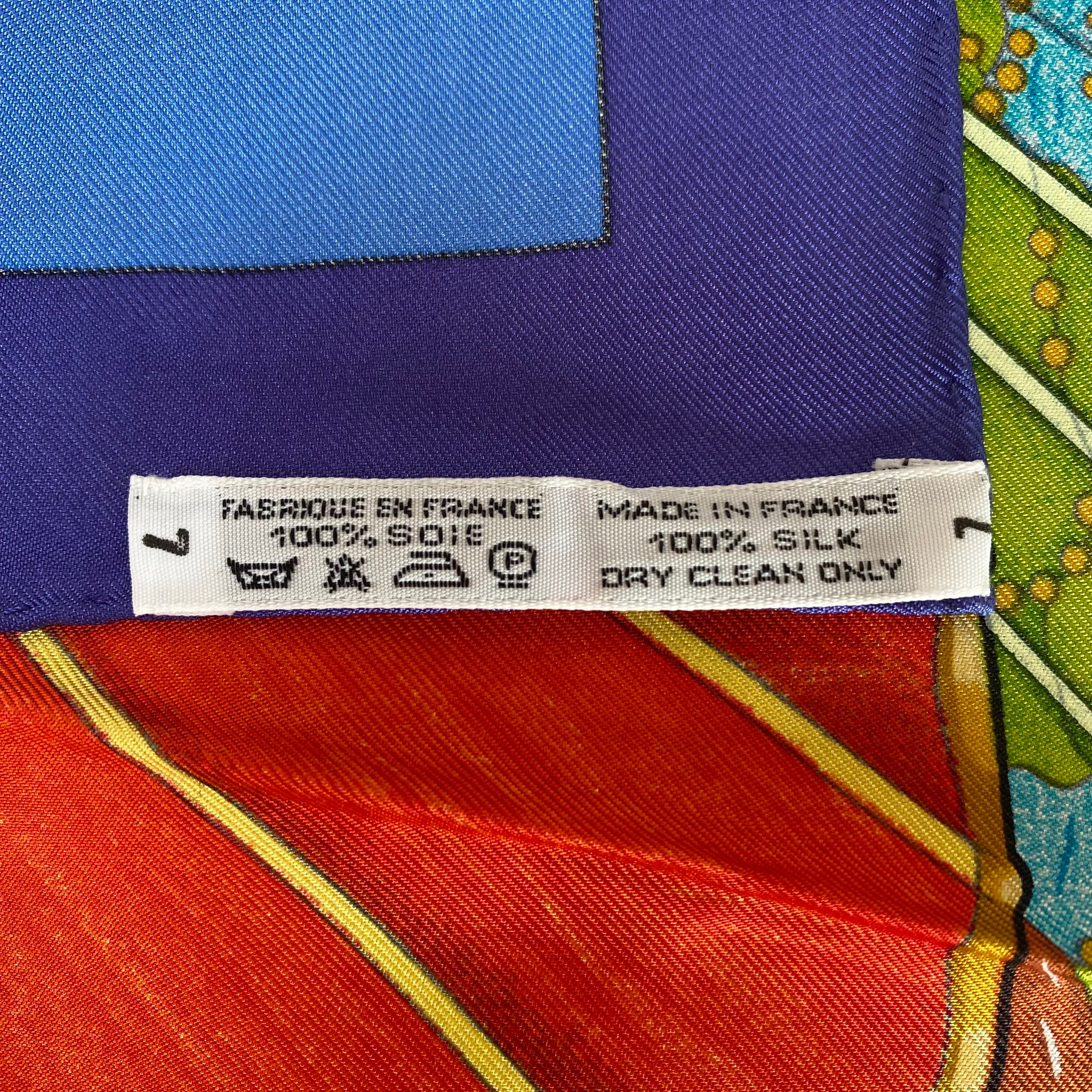 Brand New Hermès Brise de Charme Silk Scarf