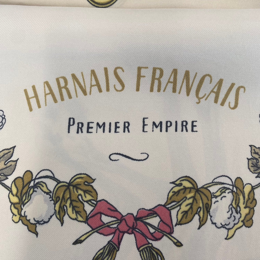 Hermès Harnais Français Silk Scarf Quite Rare