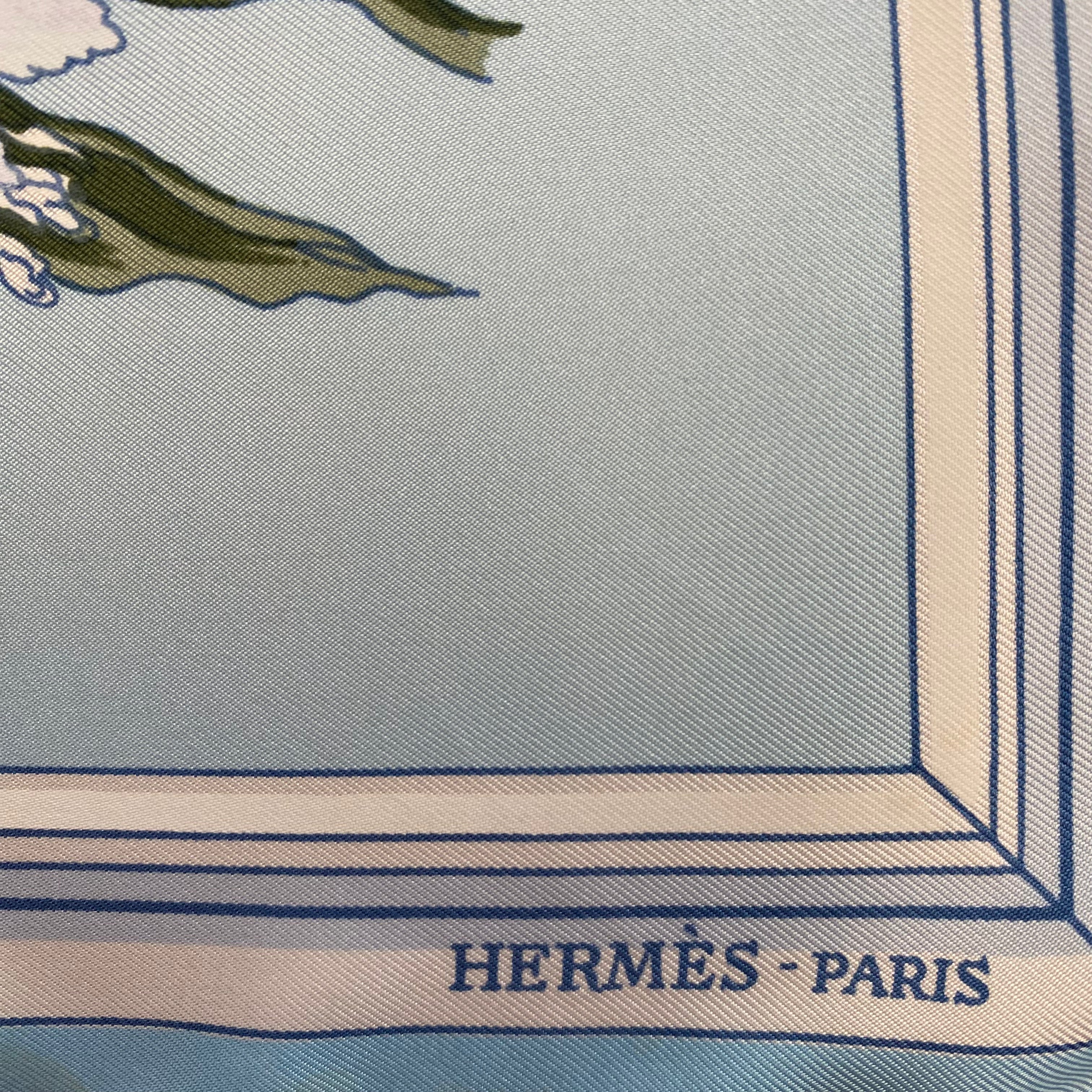Hermès Quai aux Fleurs Silk Scarf