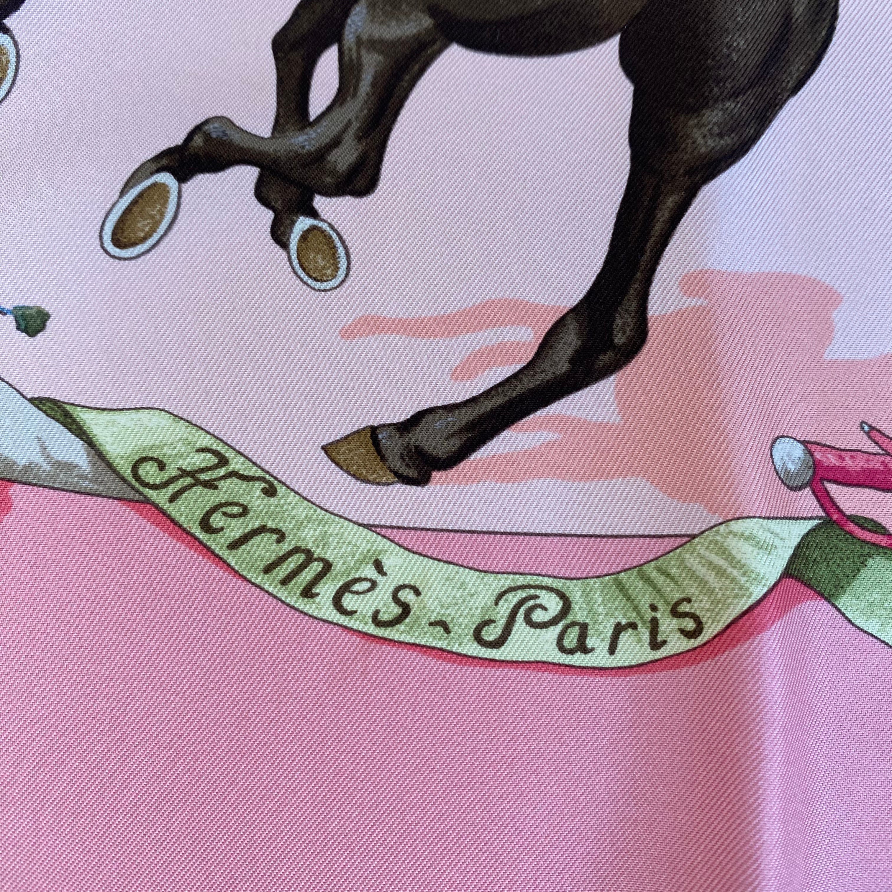 Hermès Plaza de Toros Silk Scarf Rare