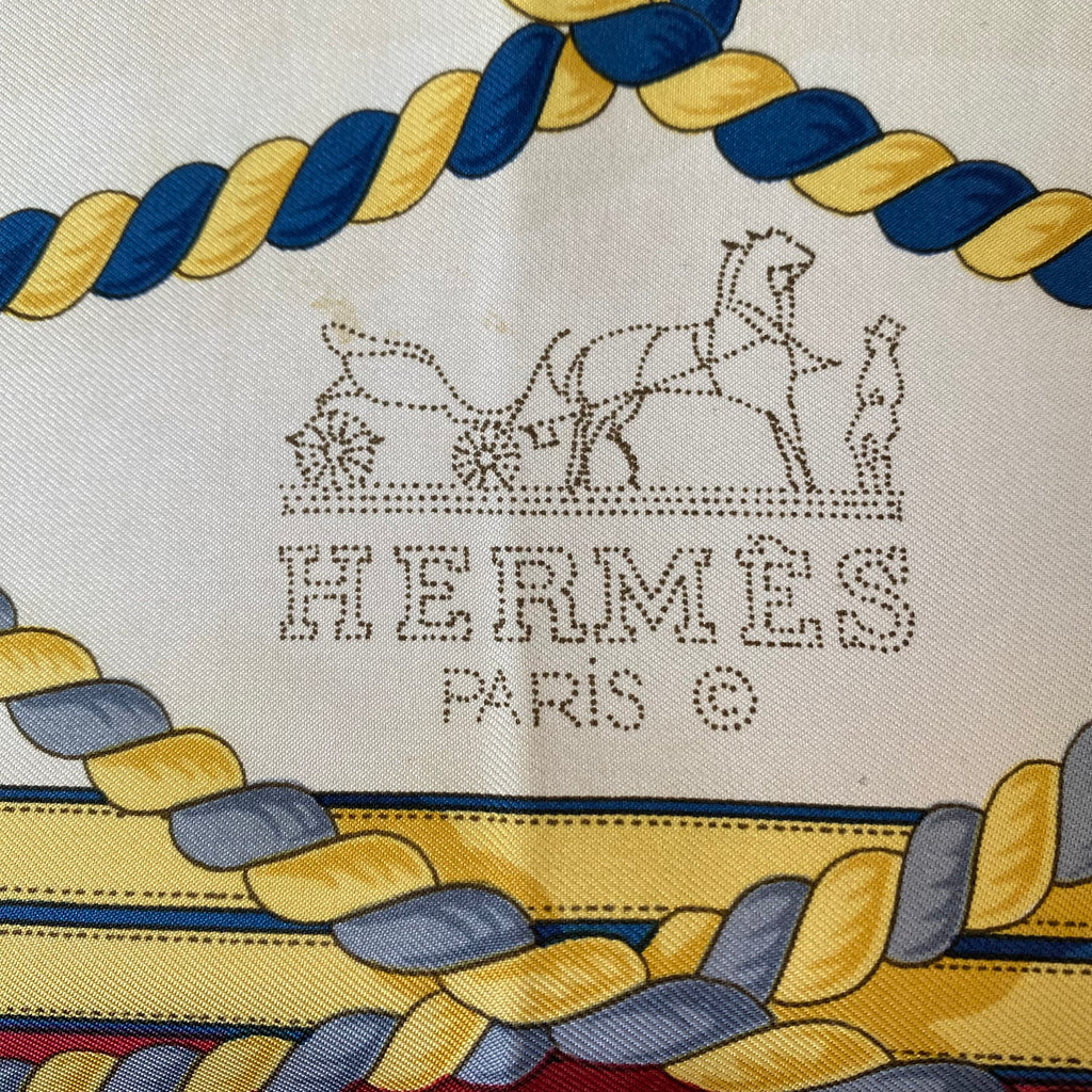 Hermès Grande Tenue Silk Scarf