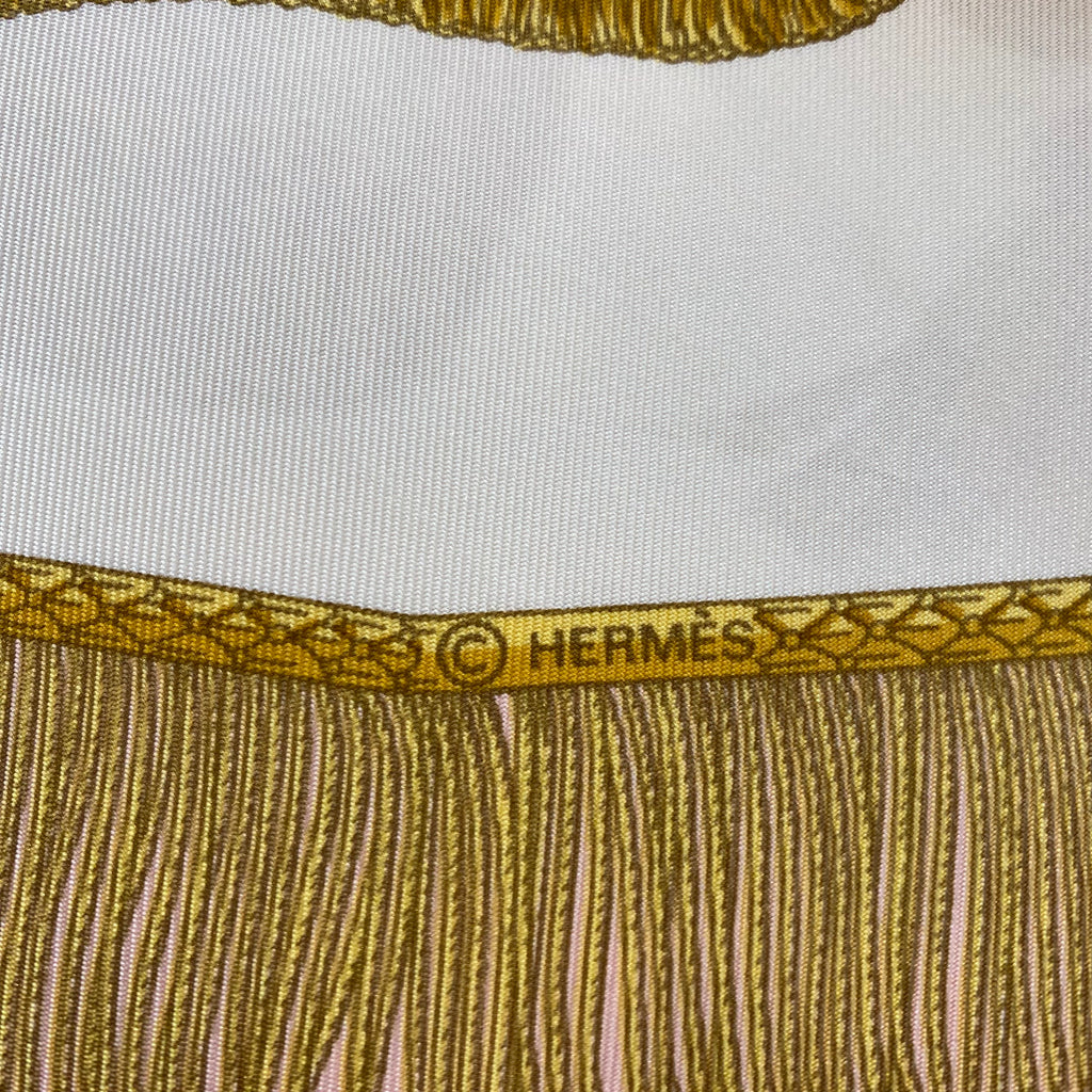 Hermès Poste et Cavalerie Silk Scarf
