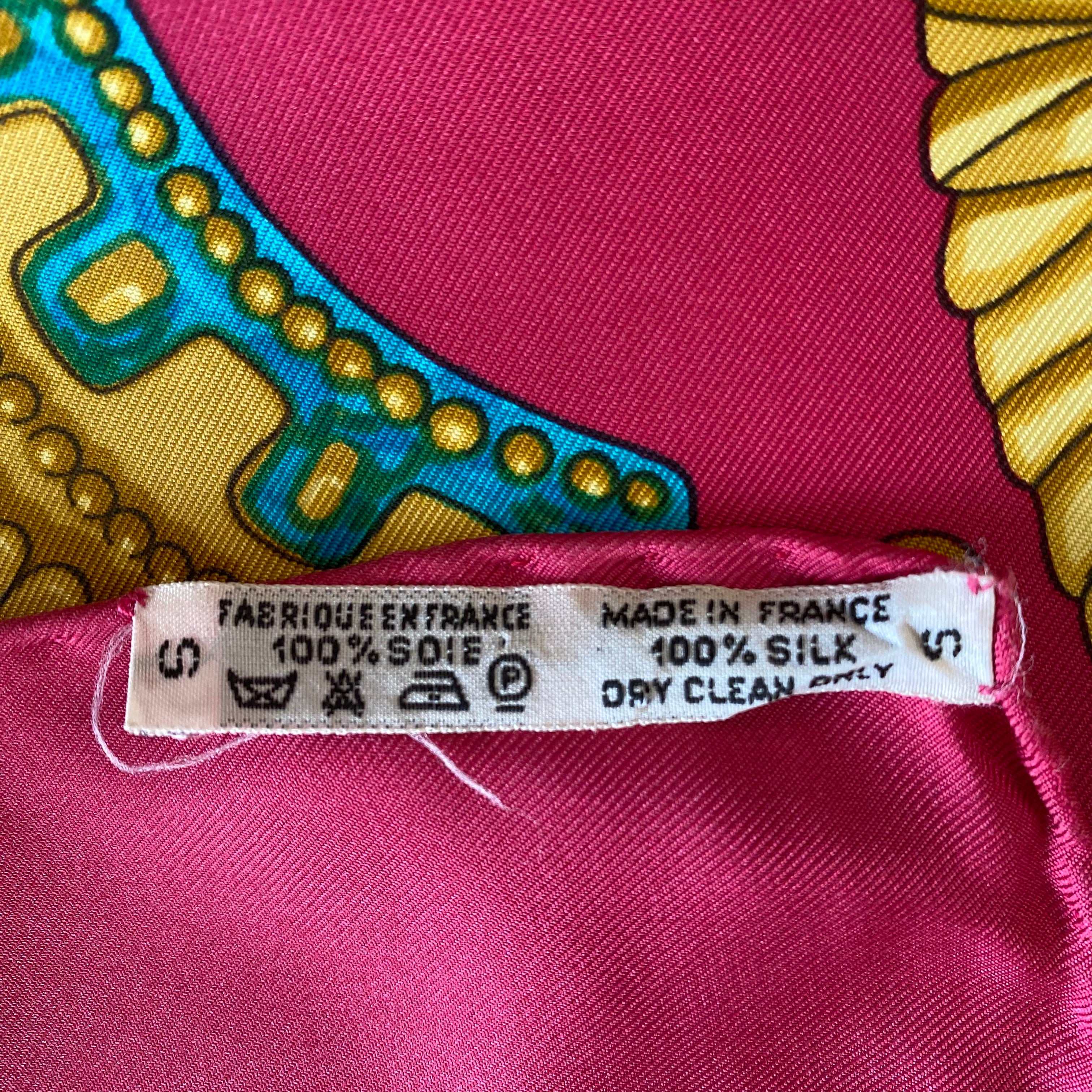 Hermès Mexique Silk Scarf