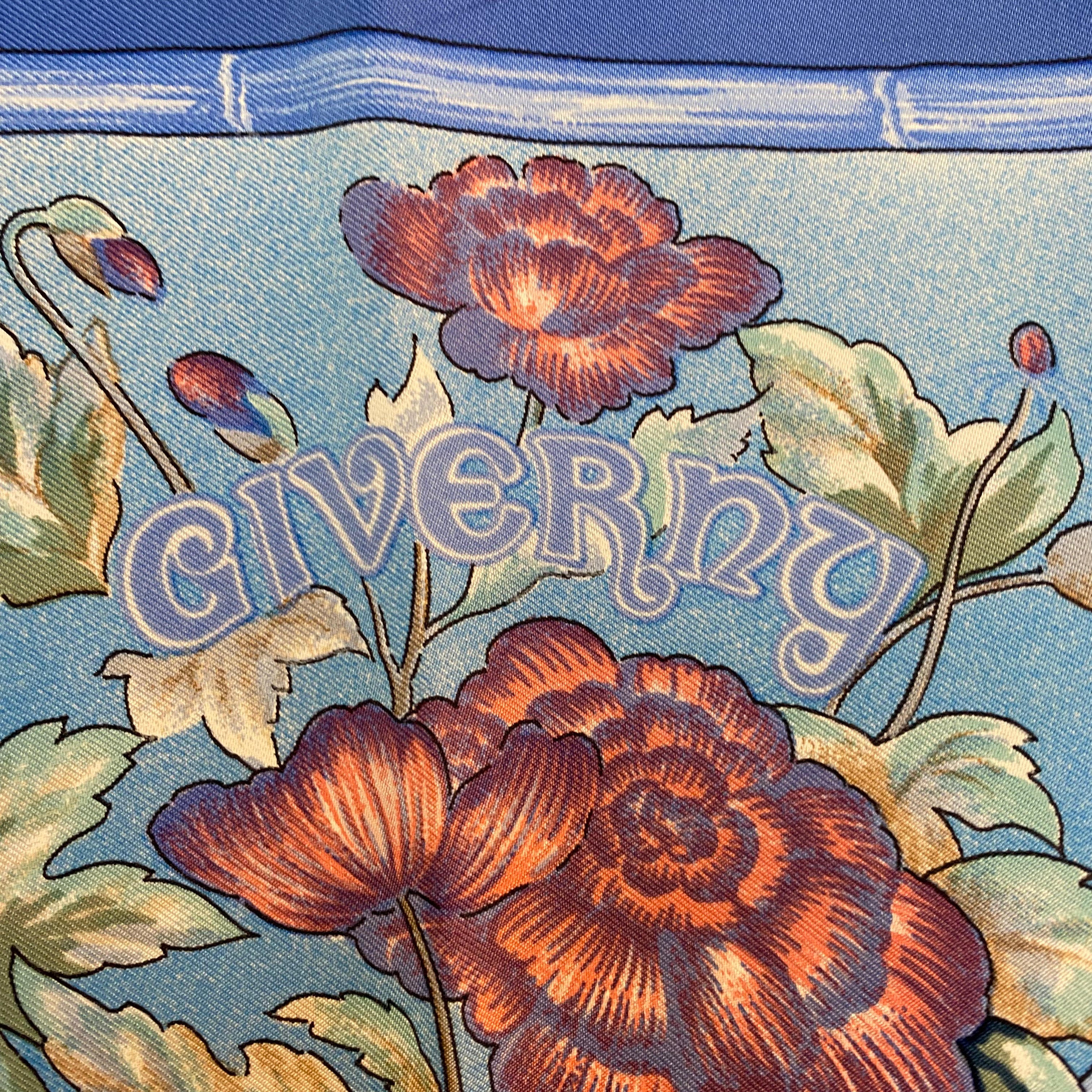Hermès Giverny Silk Scarf