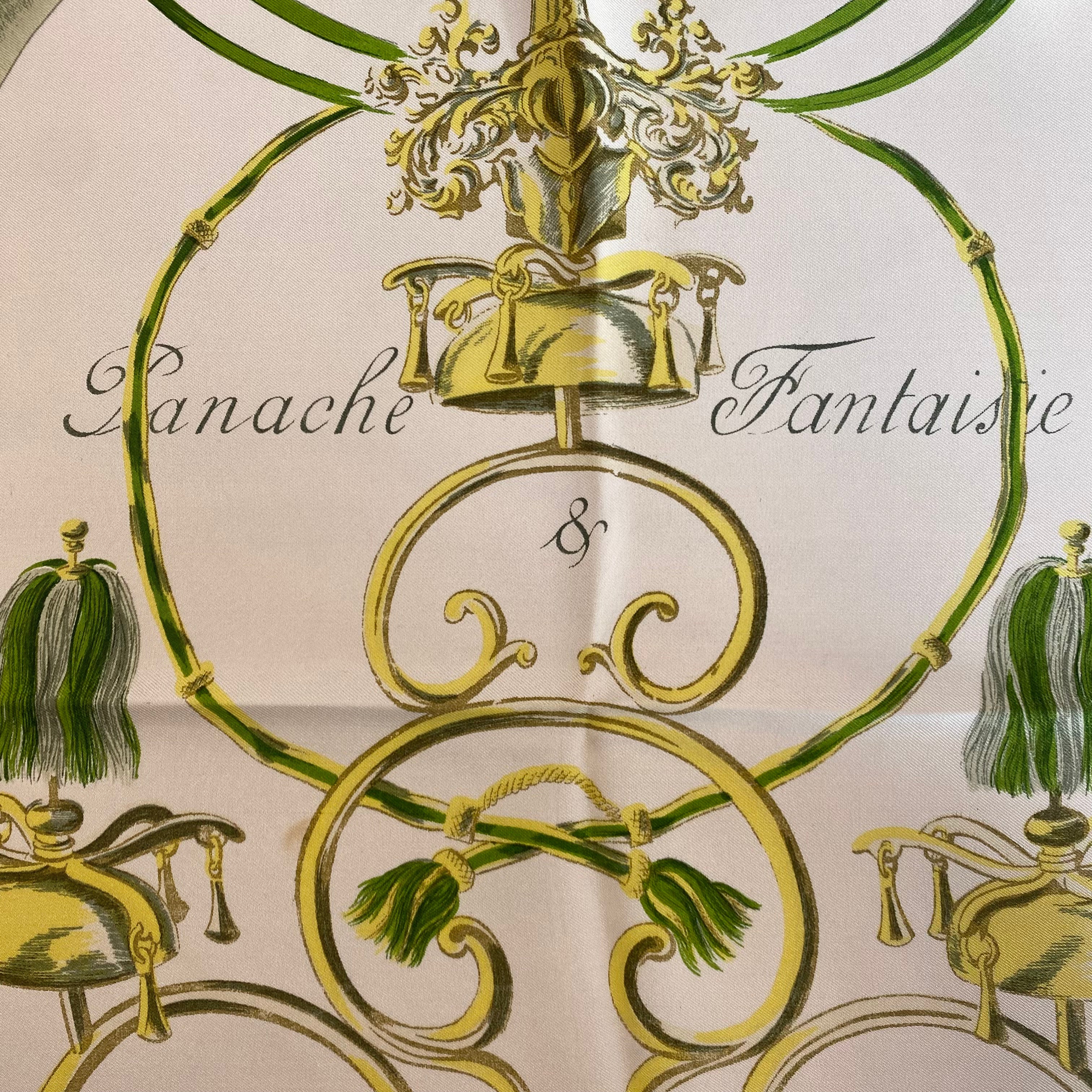 Hermès Panache & Fantaisie Silk Scarf