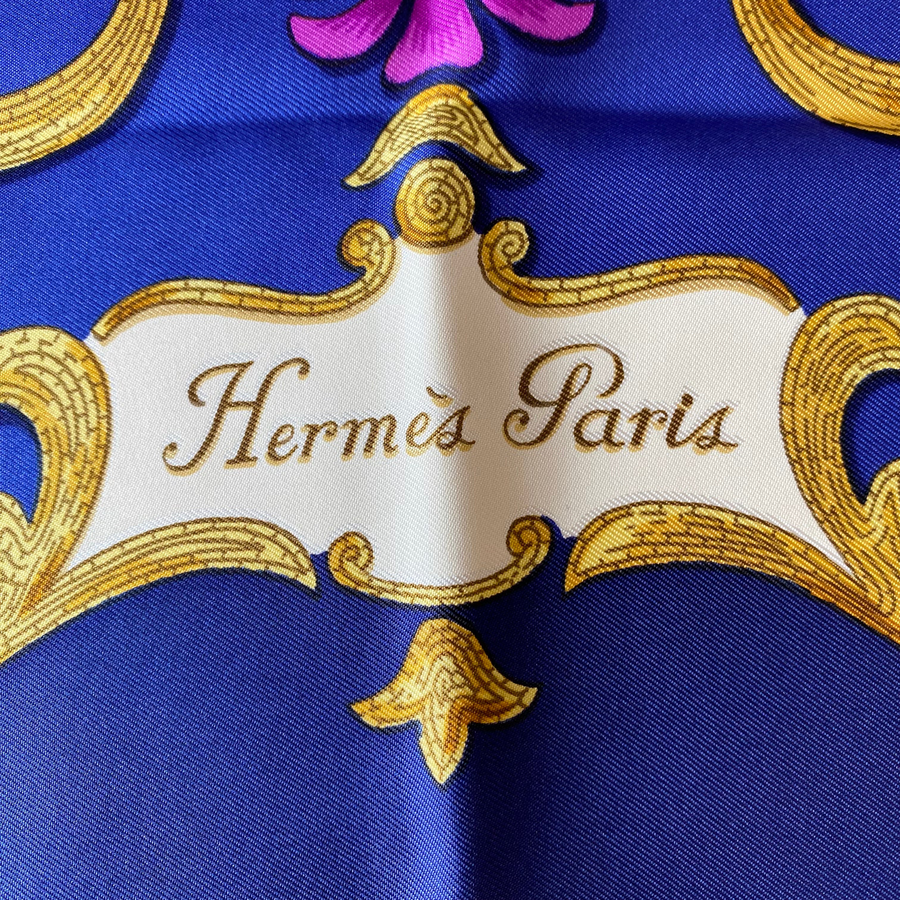 Hermès Cheval Turc Silk Scarf