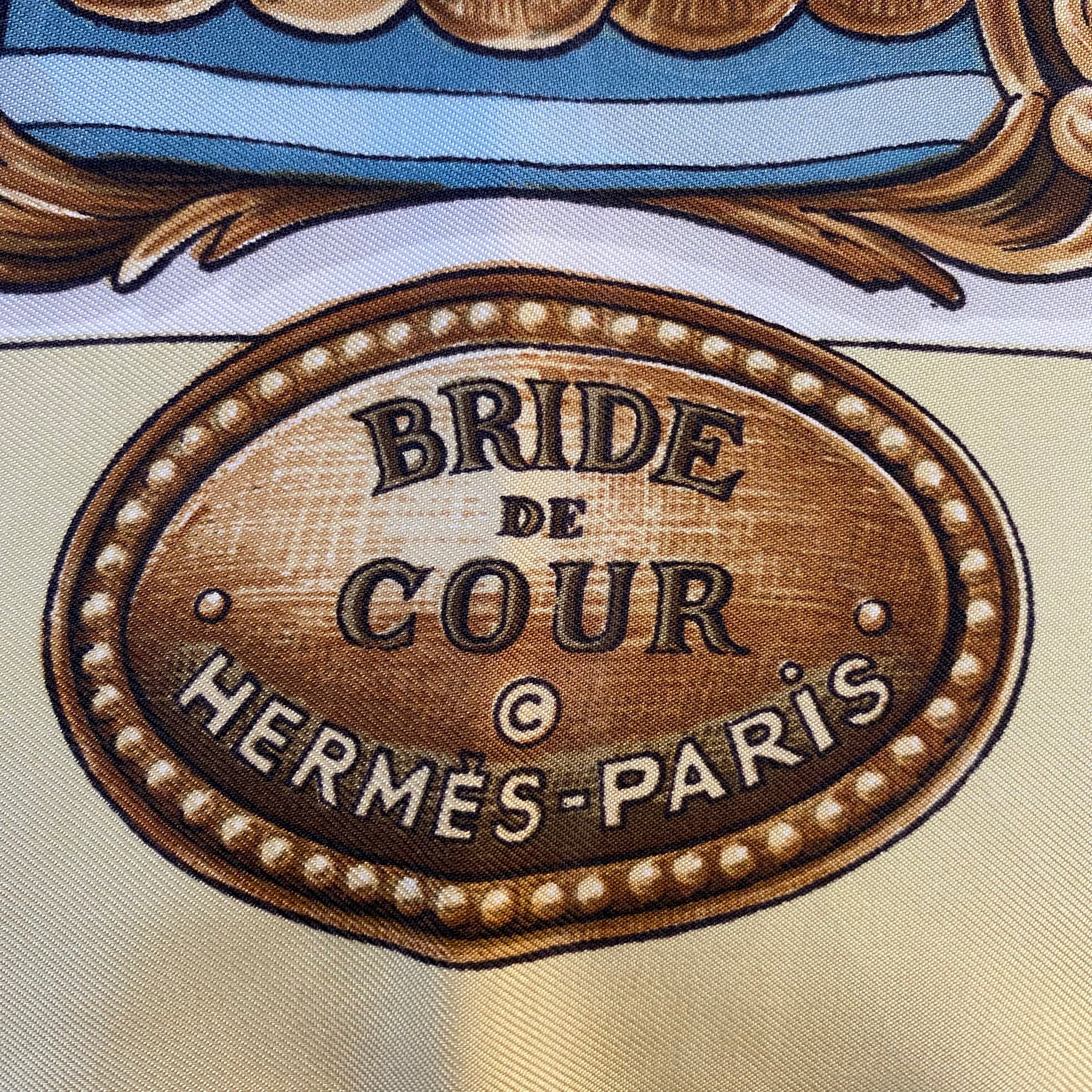Hermès Bride de Cour Silk Scarf