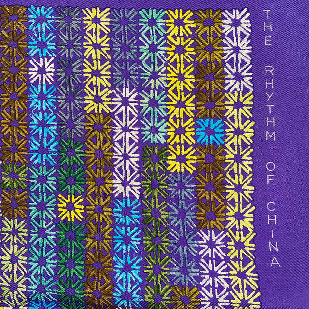 Hermès The Rhythm of China Silk Scarf