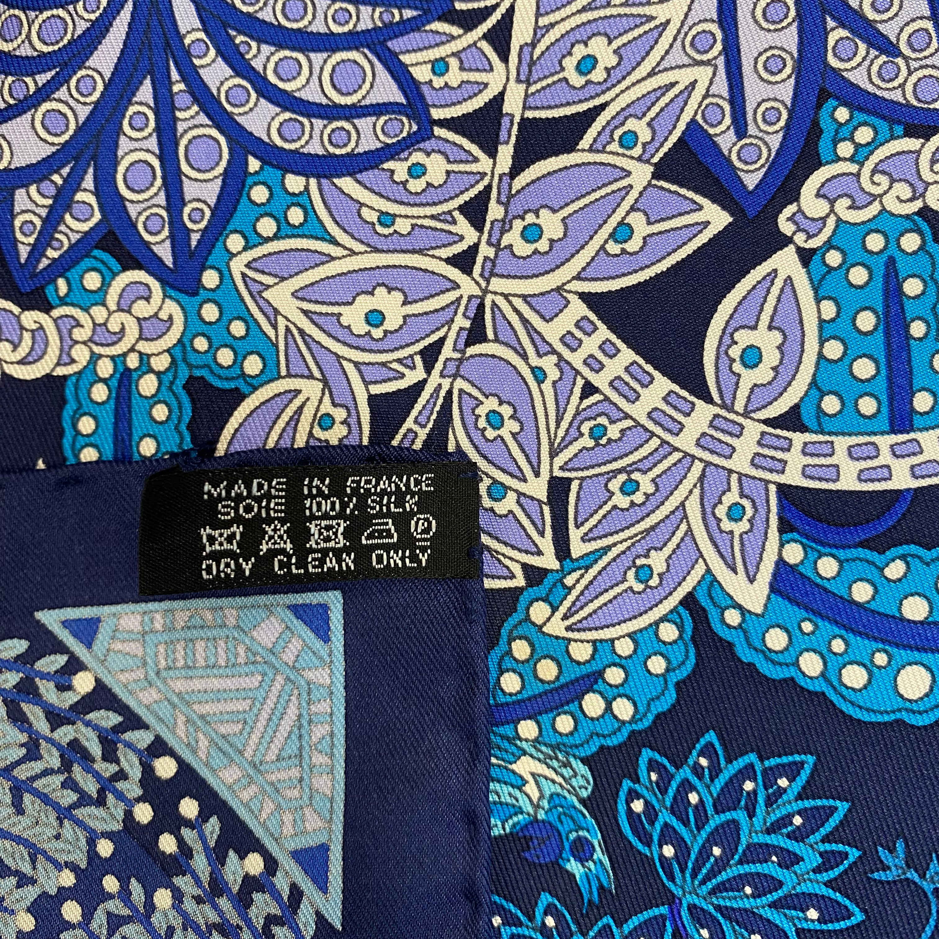 Brand New Boxed Hermès Maîtres la Forêt Silk Scarf Rare