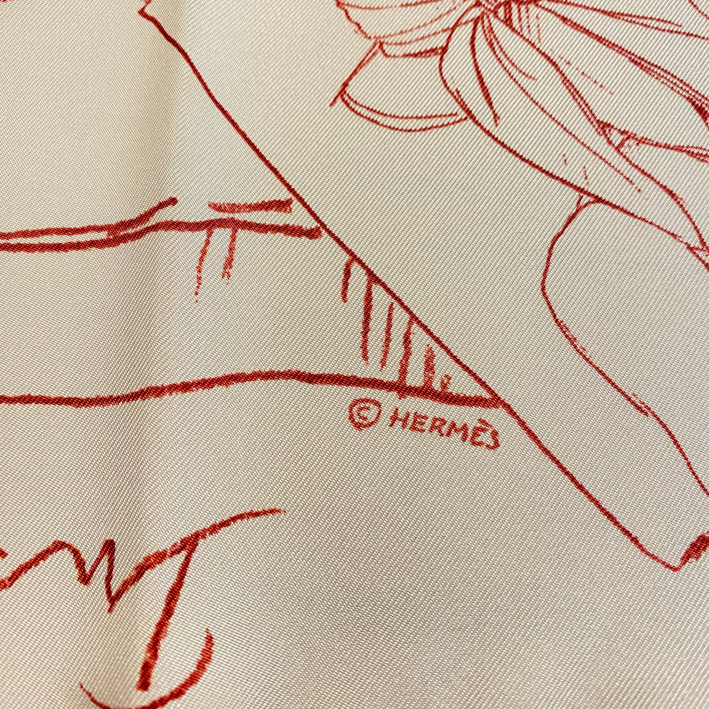 Hermès 70 Instructions su L’art Silk Scarf