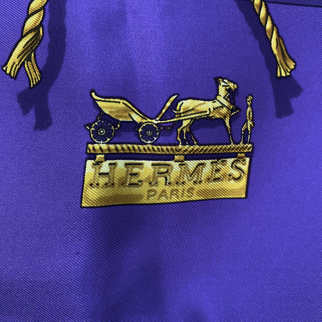 Hermès Clips Silk Scarf