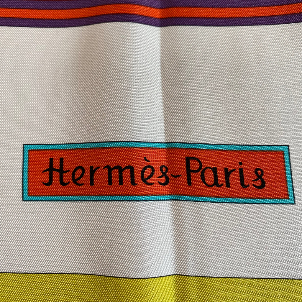 Brand New Boxed Hermès Les Jeux d’Hermès Silk Scarf Quite Rare