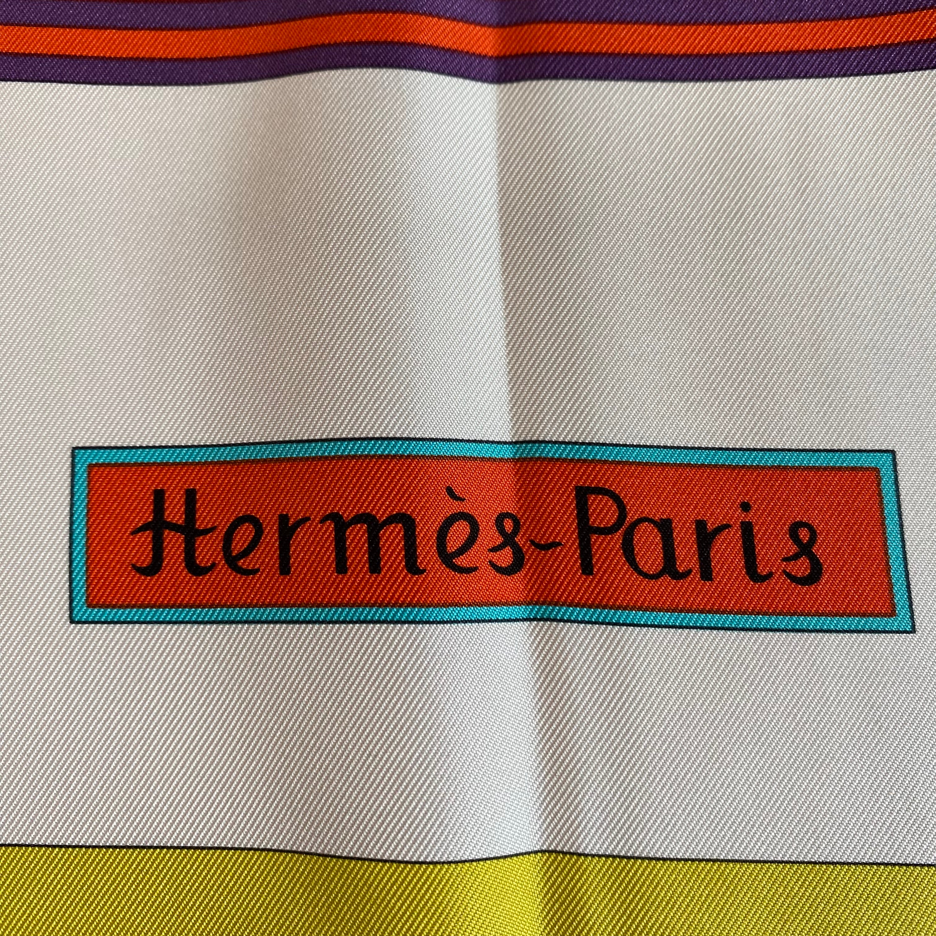 Brand New Boxed Hermès Les Jeux d’Hermès Silk Scarf Quite Rare