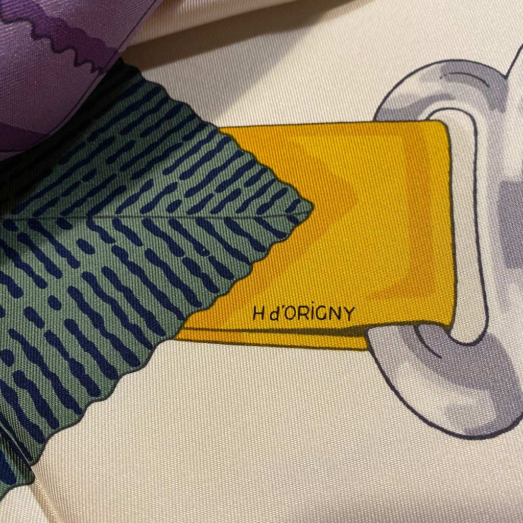 Hermès Grand Manège Silk Scarf Rare