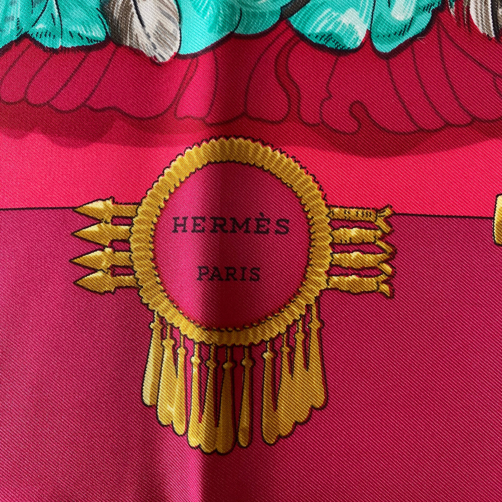Hermès Mexique Silk Scarf