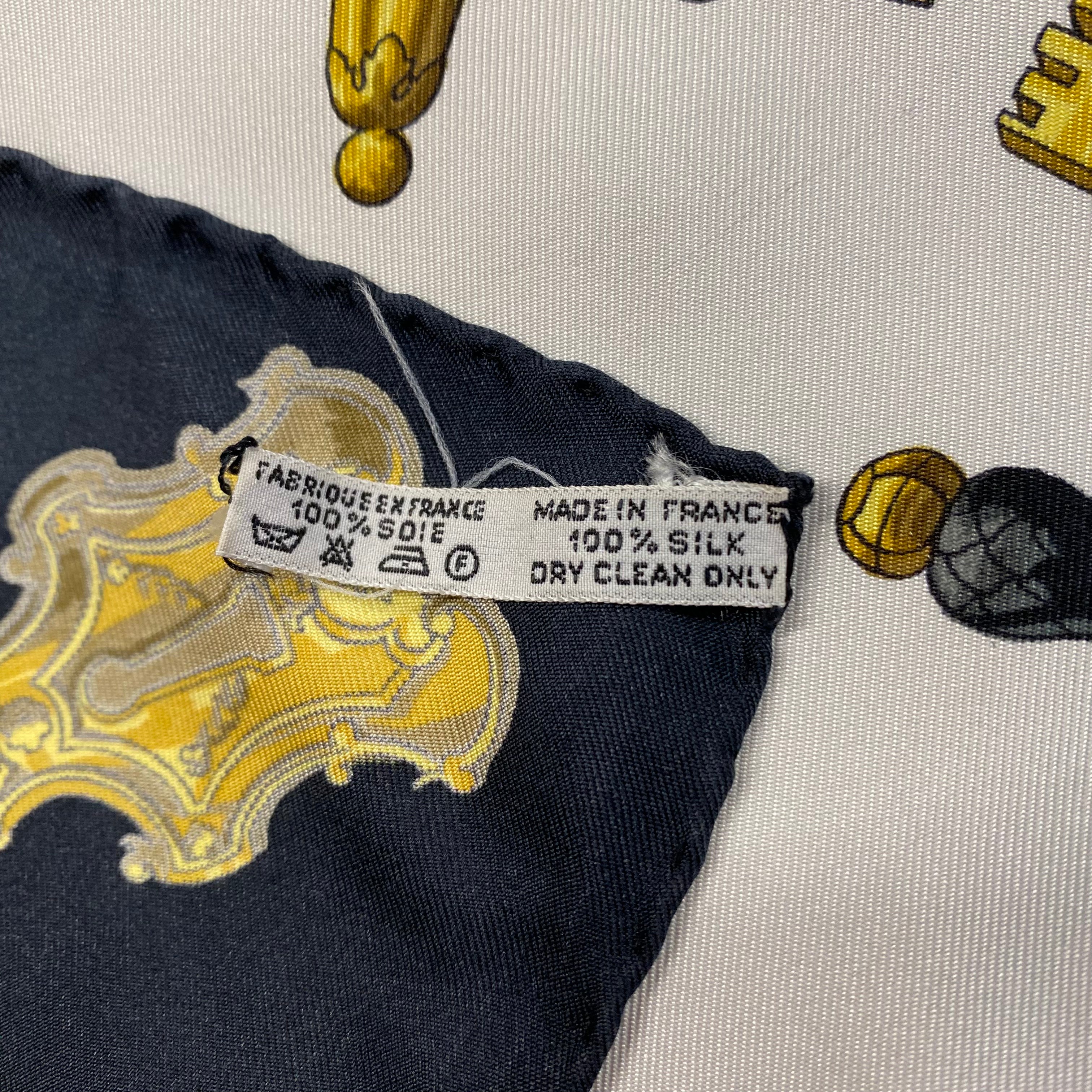 Hermès Les Clefs Silk Scarf