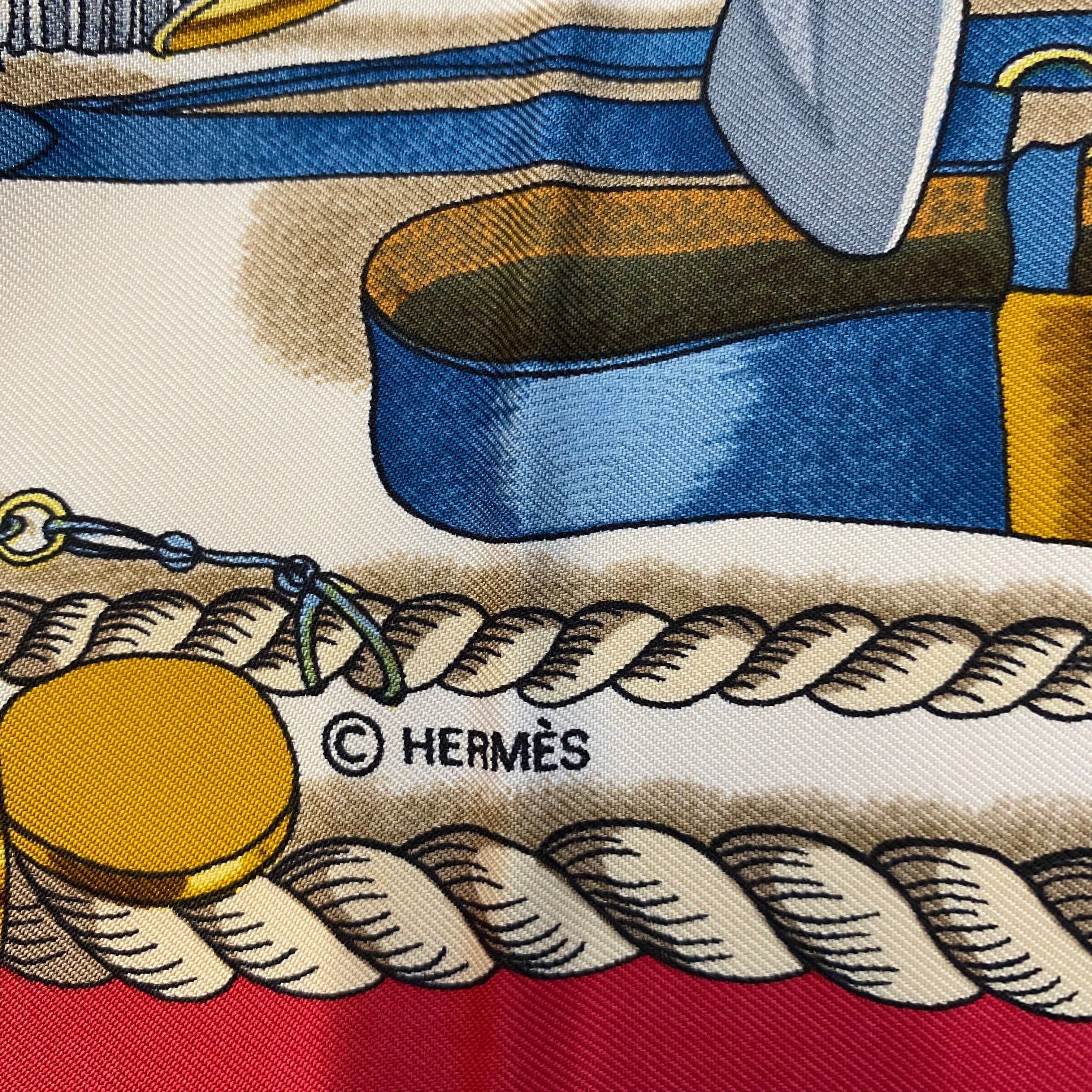Hermès Musée Silk Scarf