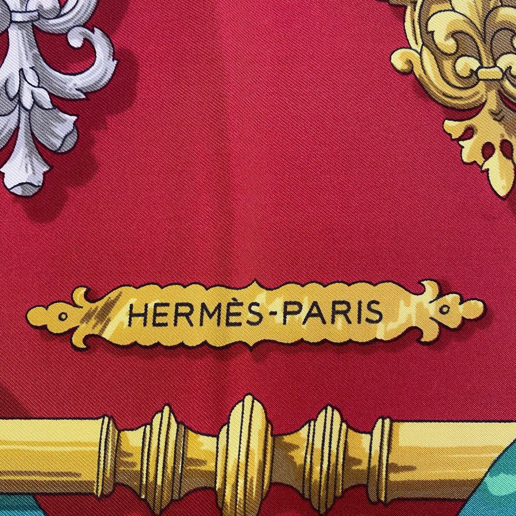 Hermès Ferronnerie Silk Scarf