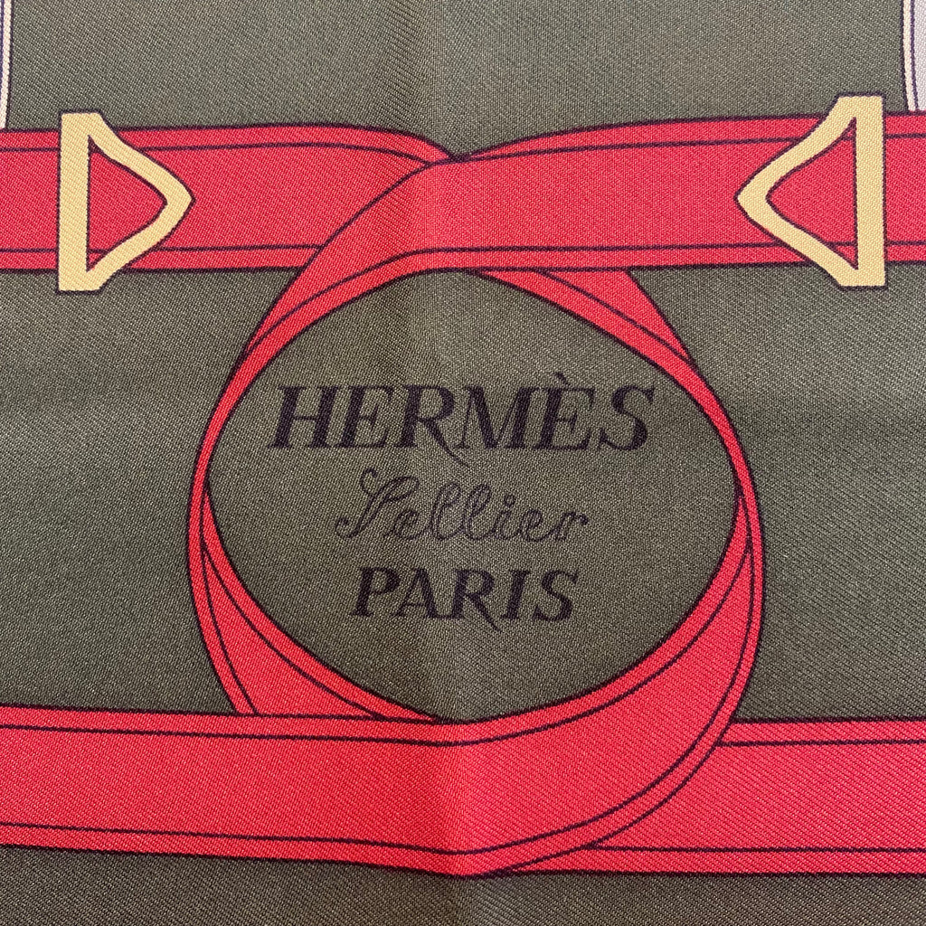 Hermès Eperon d’Or Silk Scarf
