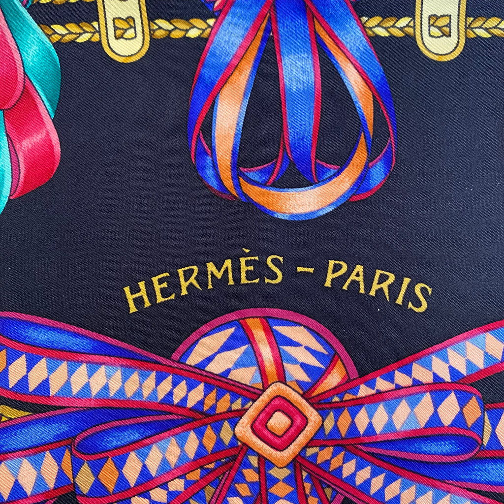 Hermès Les Rubans du Cheval Silk Scarf