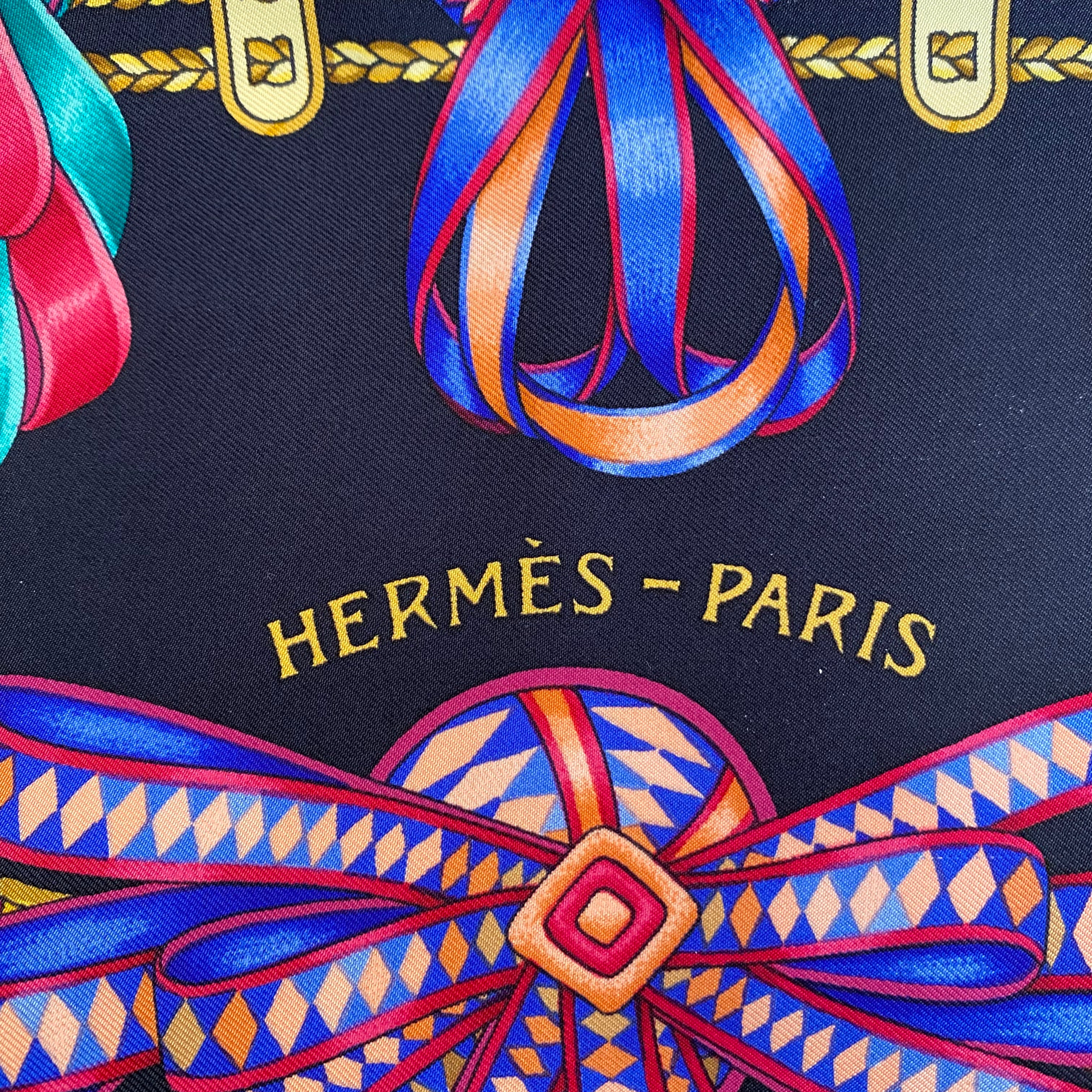 Hermès Les Rubans du Cheval Silk Scarf