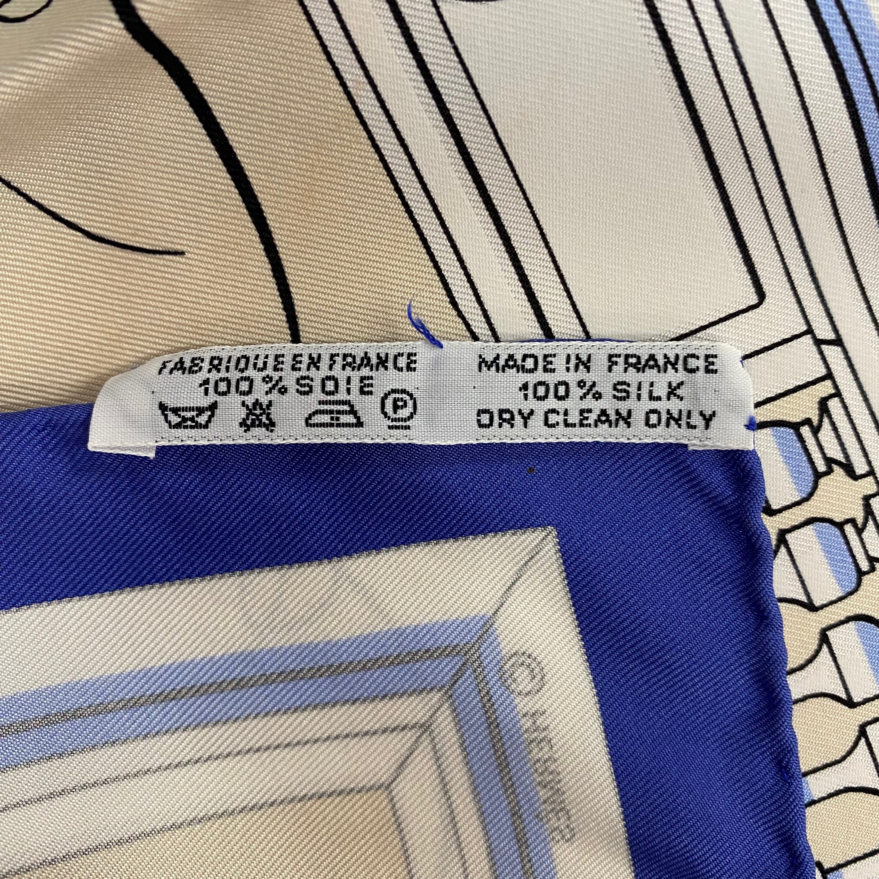 Hermès Quai aux Fleurs Silk Scarf