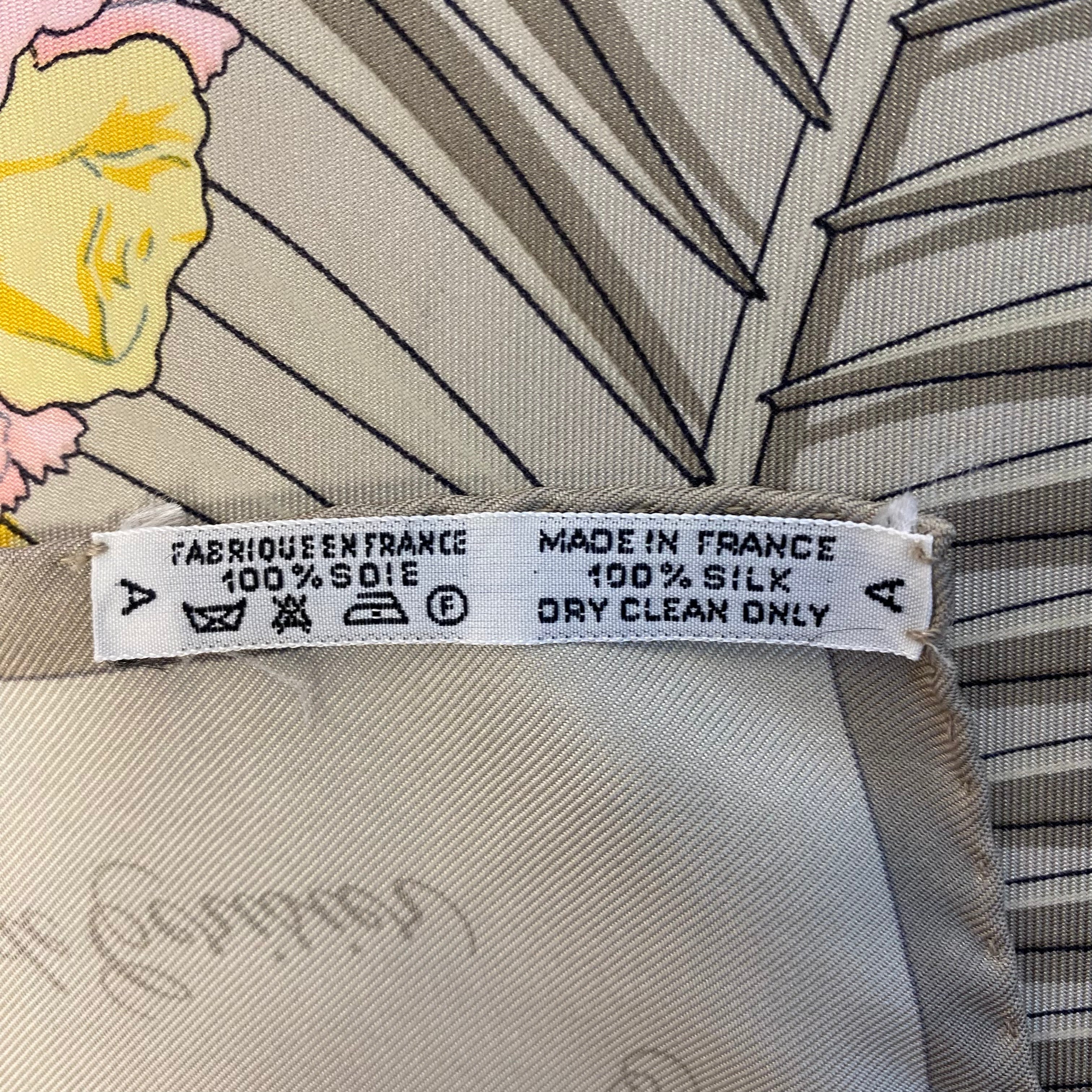 Hermès Fleurs de L’Opèra Silk Scarf