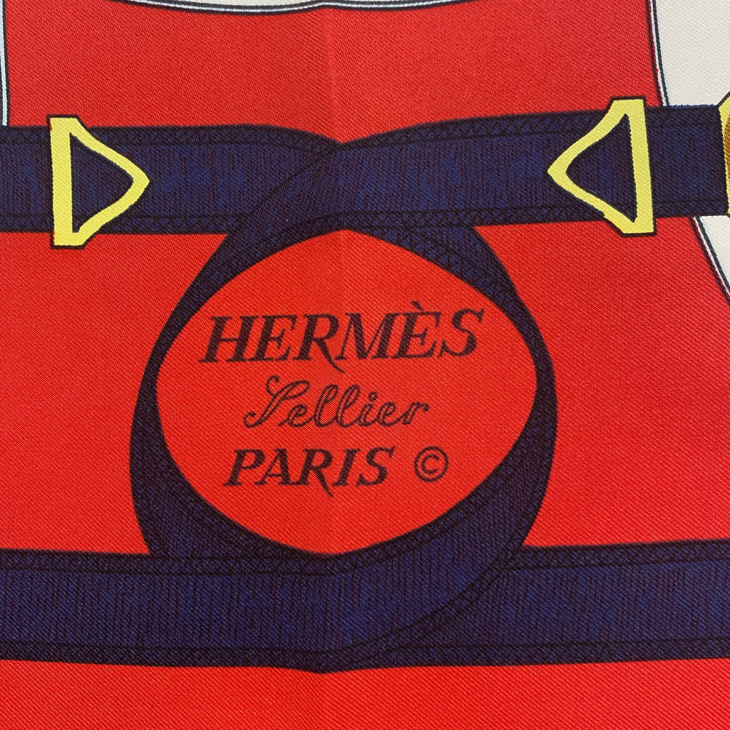 Hermès Eperon D’Or Silk Scarf