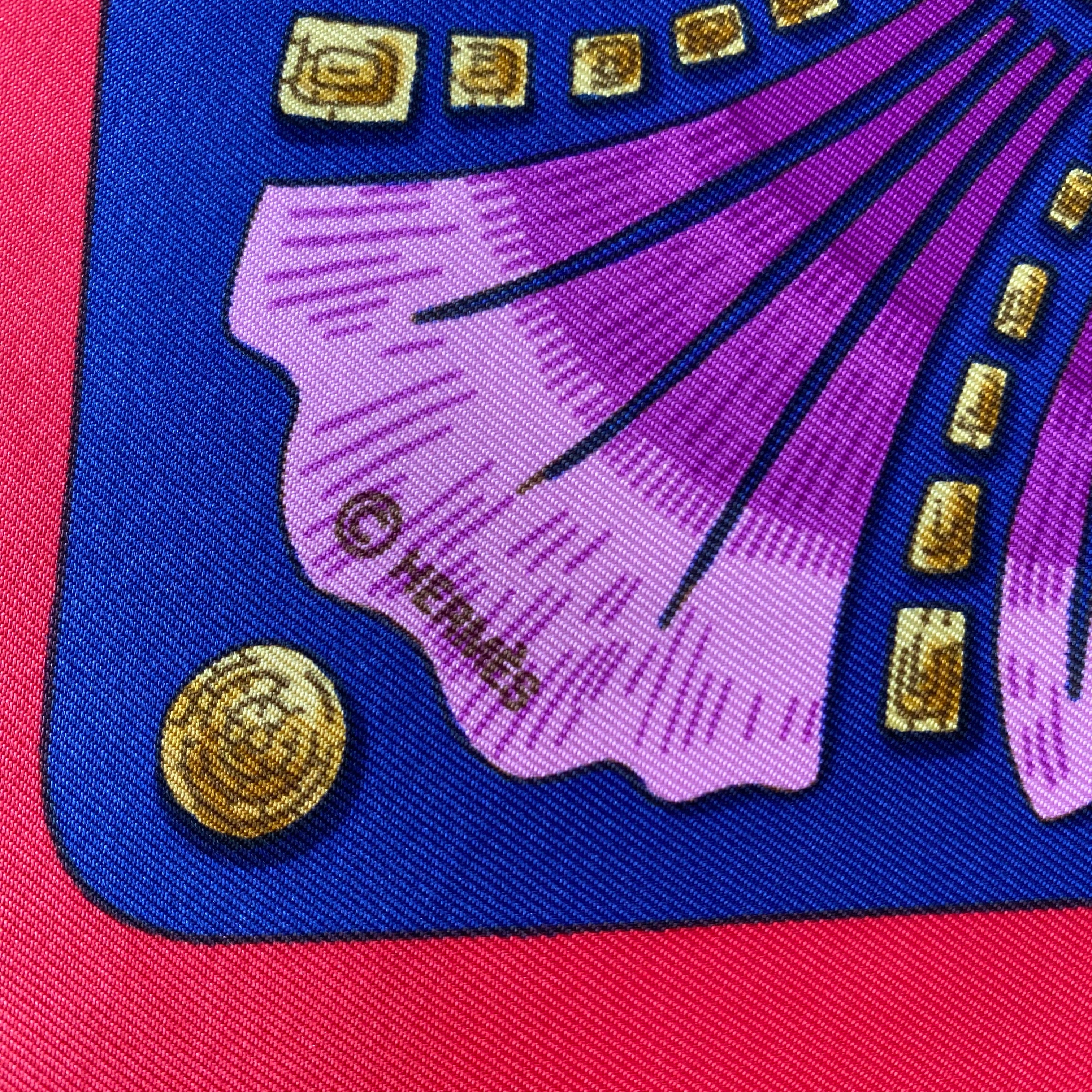Hermès Cheval Turc Silk Scarf