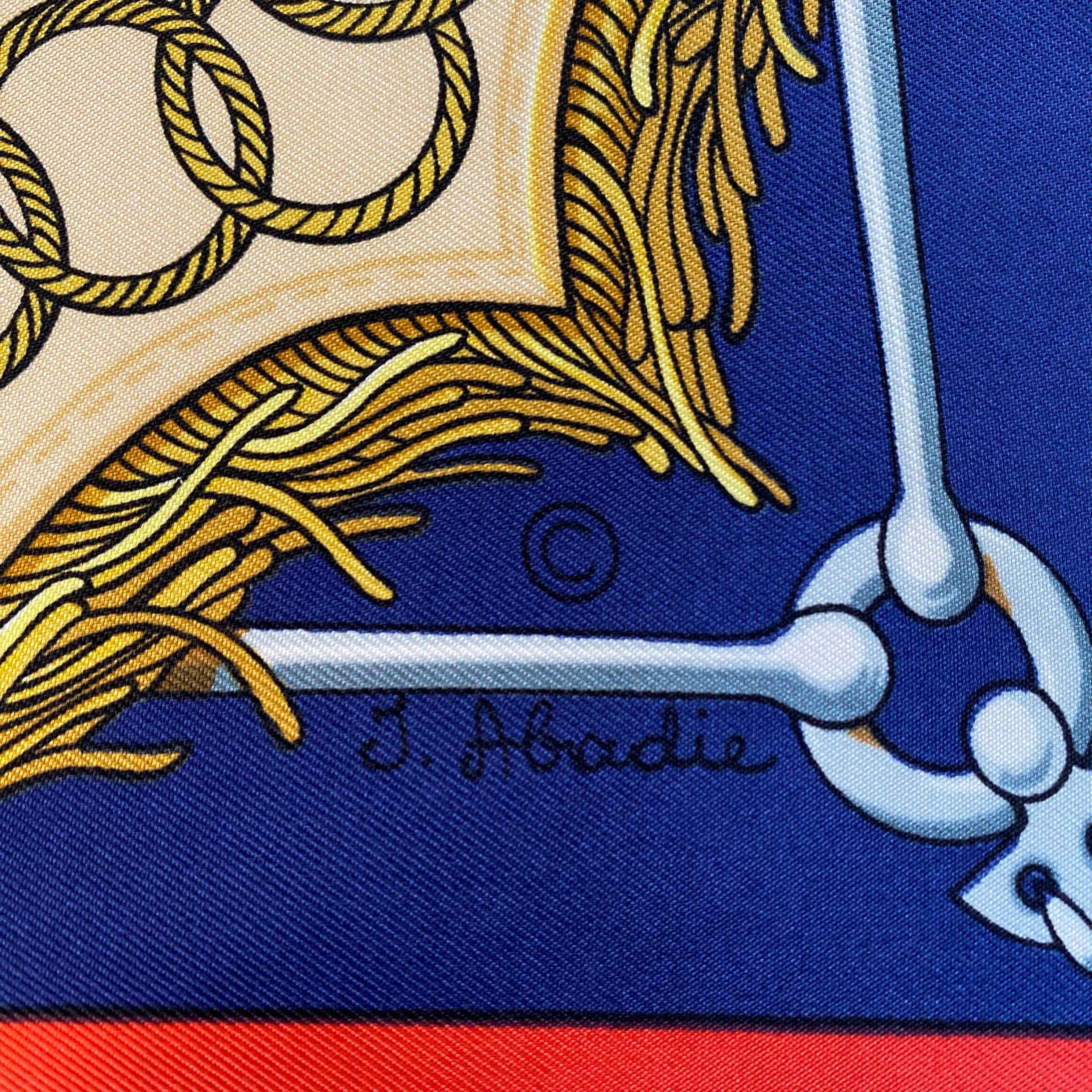 Hermès Cliquetis Silk Scarf