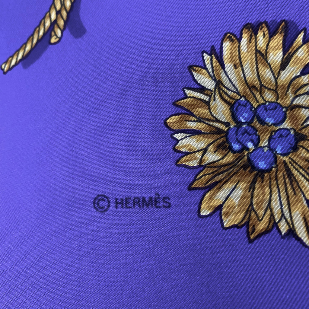 Hermès Clips Silk Scarf