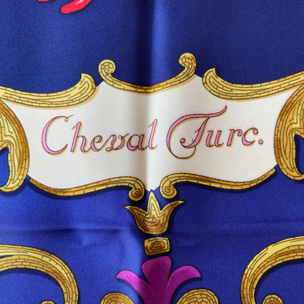Hermès Cheval Turc Silk Scarf