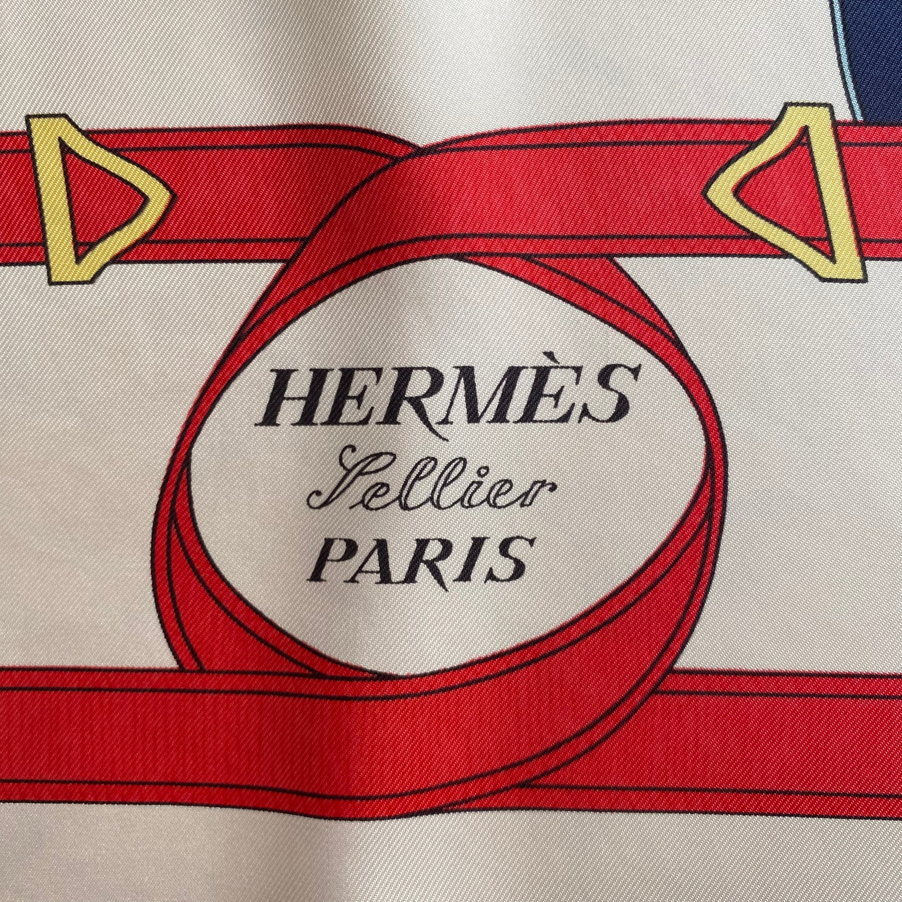 Hermès Eperon D’Or Silk Scarf