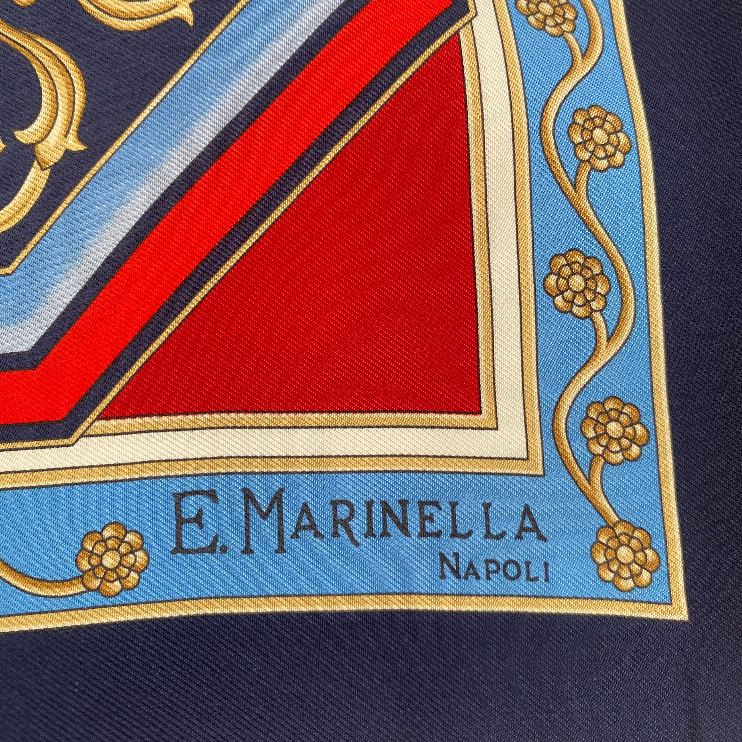Brand New E Marinella Silk Scarf