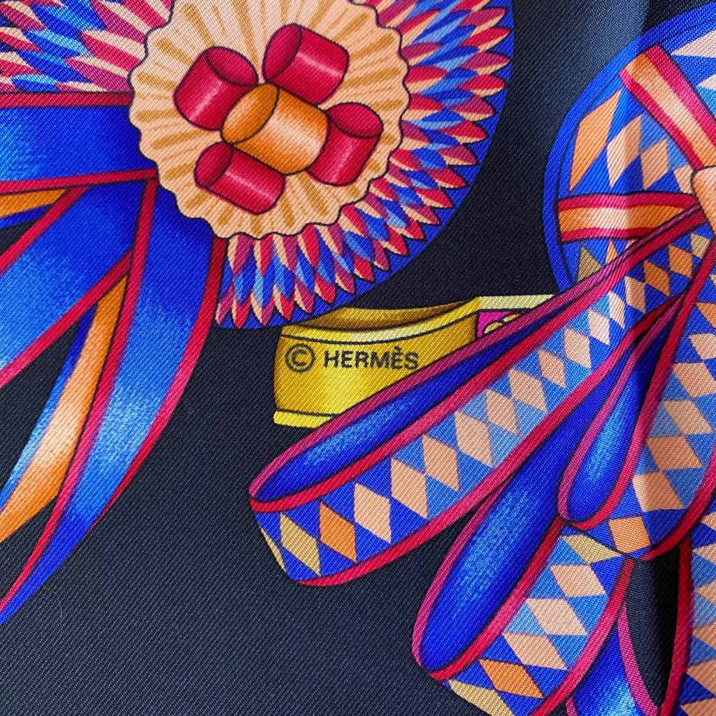 Hermès Les Rubans du Cheval Silk Scarf