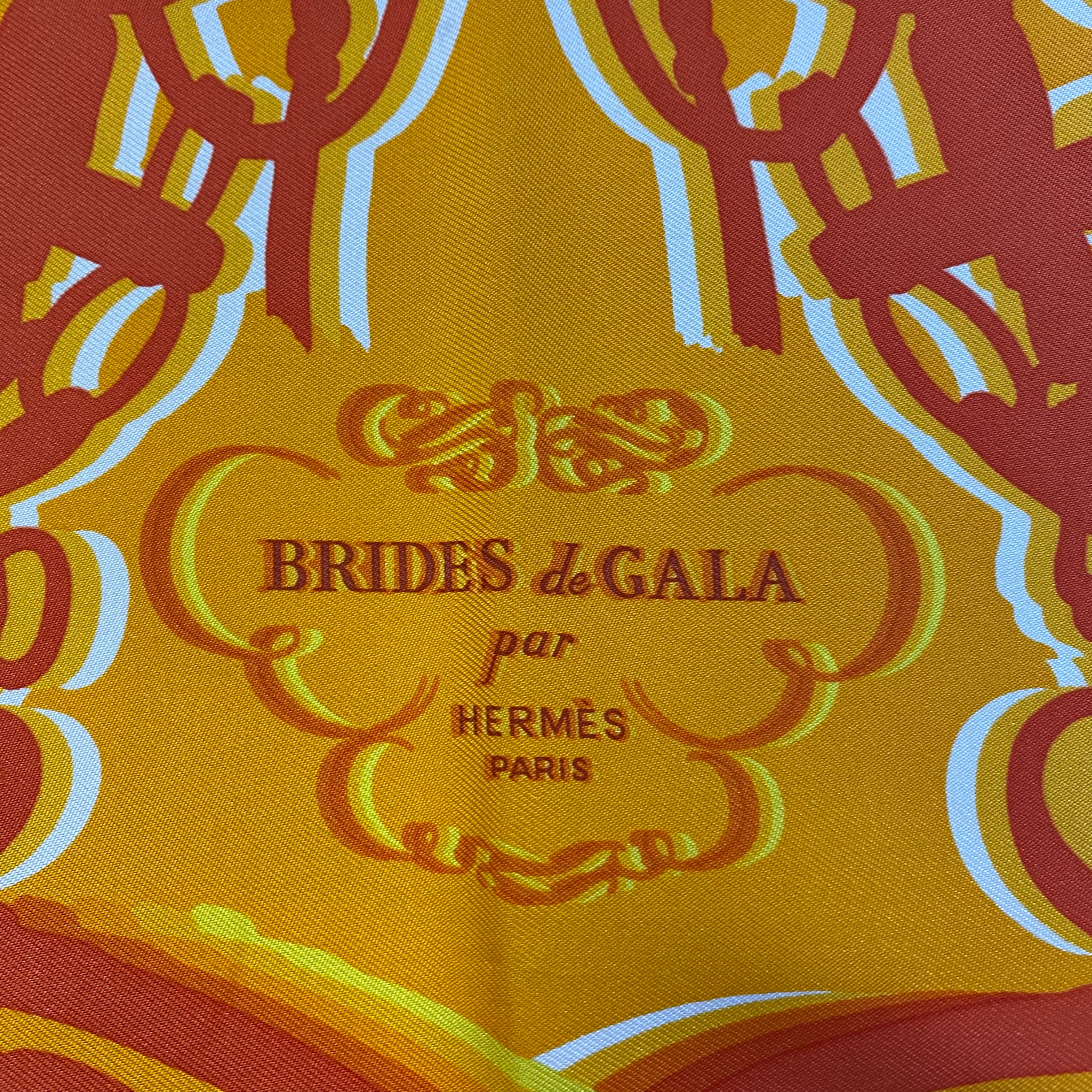 Pristine Hermès Brides de Gala Nano Silk Scarf