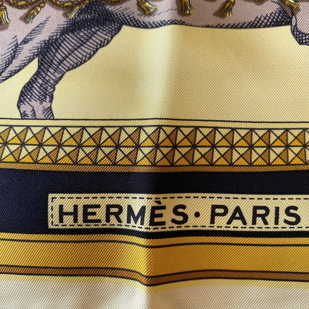 Hermès Grand Apparat Silk Scarf