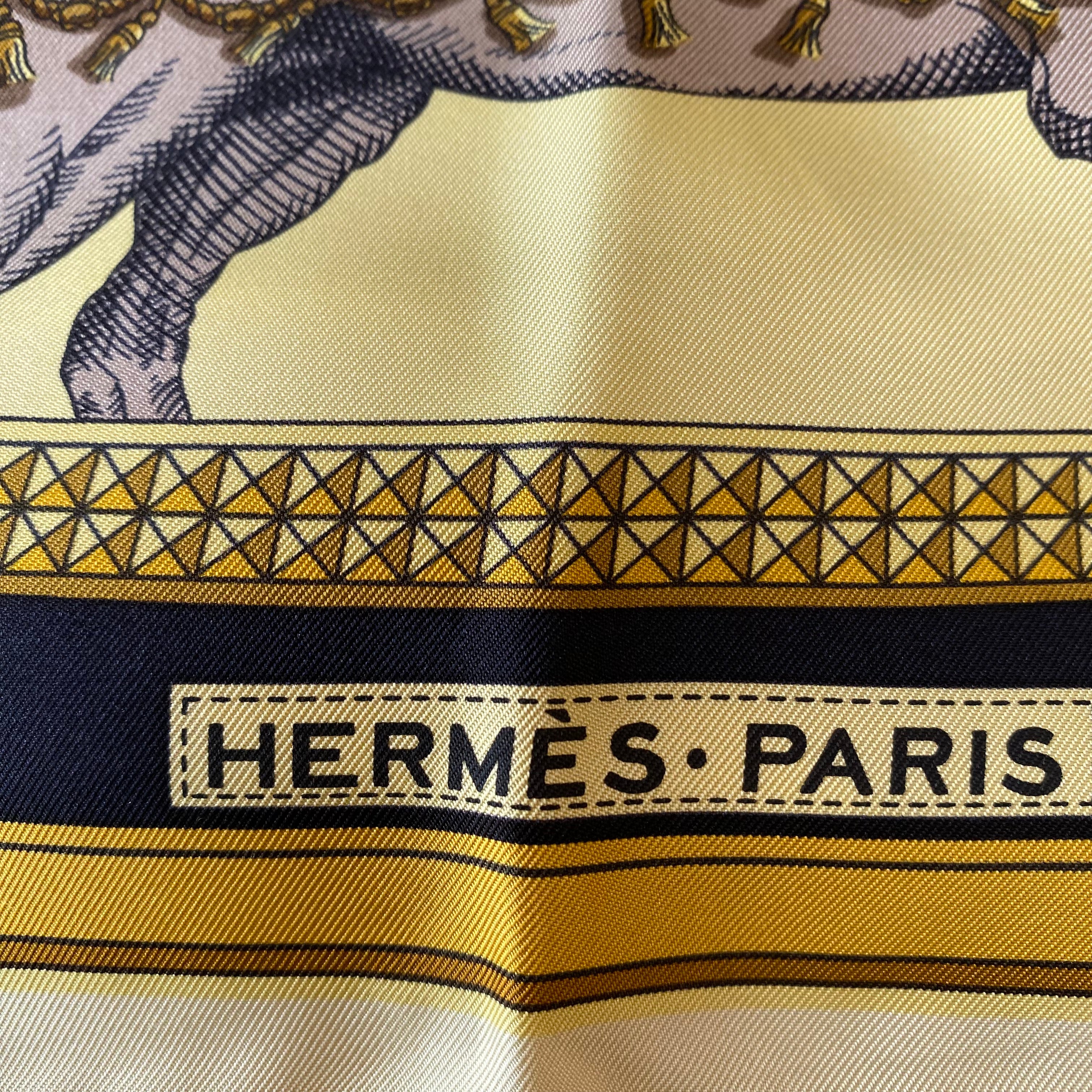 Hermès Grand Apparat Silk Scarf