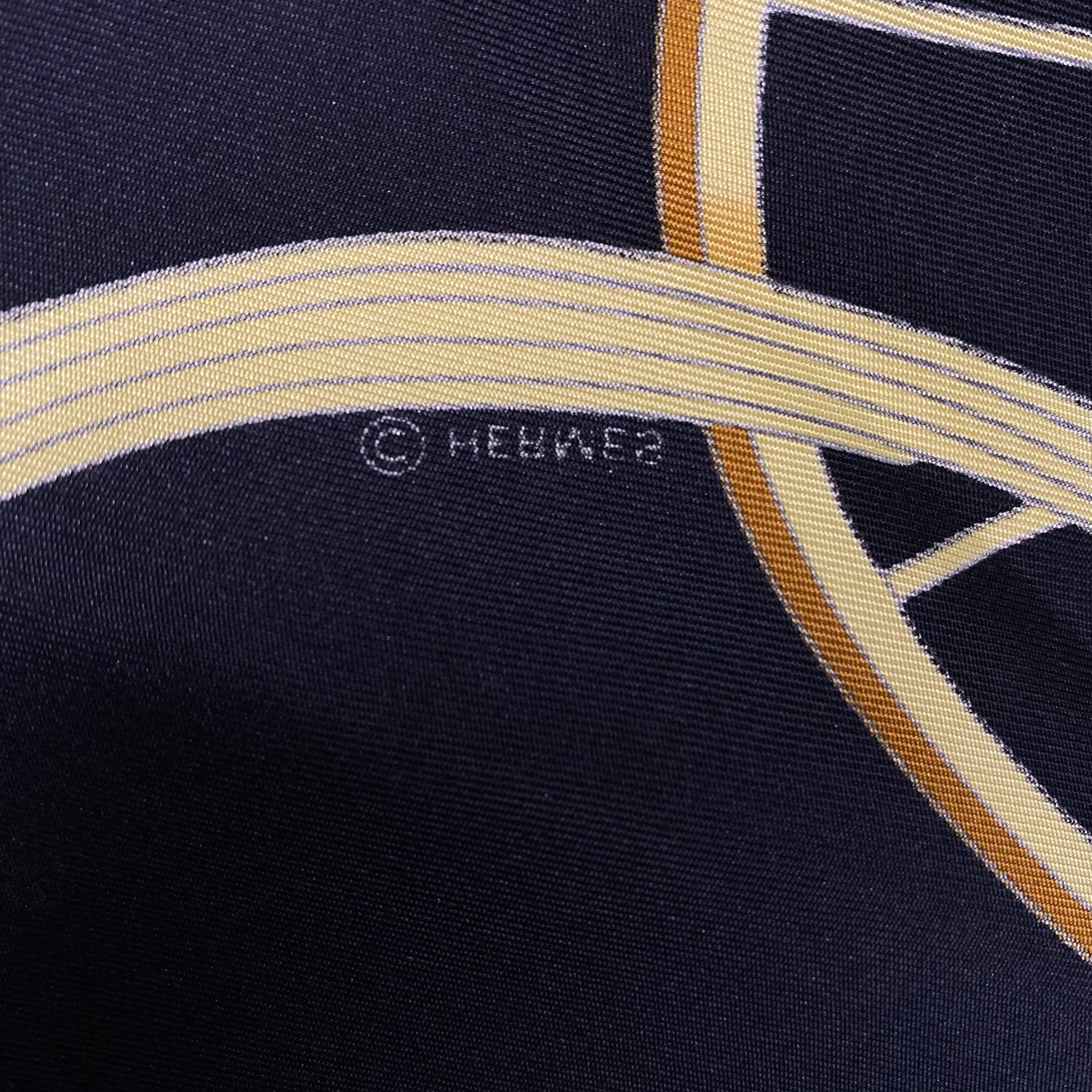 Hermès Springs Silk Scarf