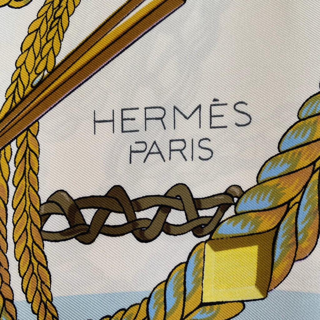 Hermès Le Timbalier Silk Scarf Quite Rare