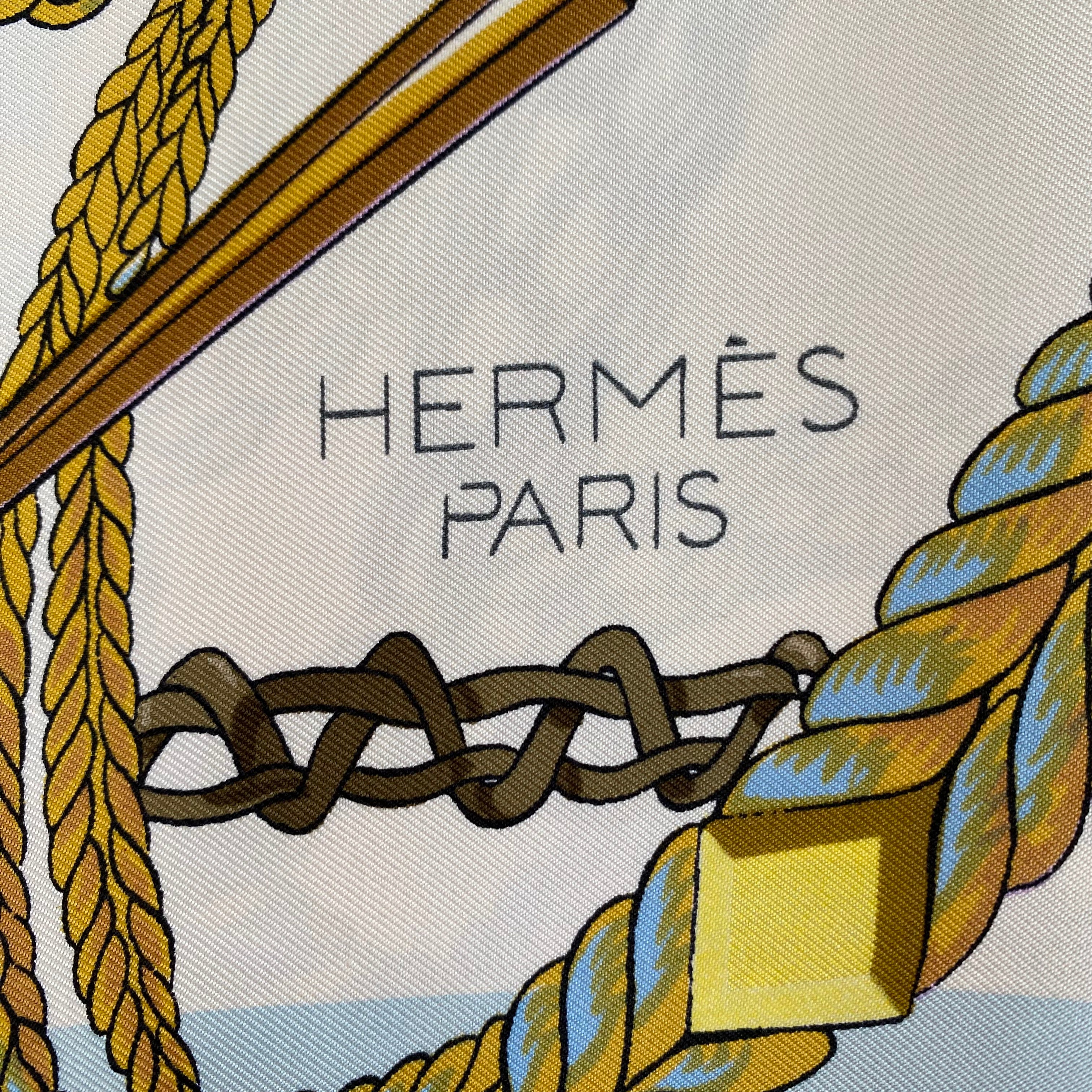 Hermès Le Timbalier Silk Scarf Quite Rare